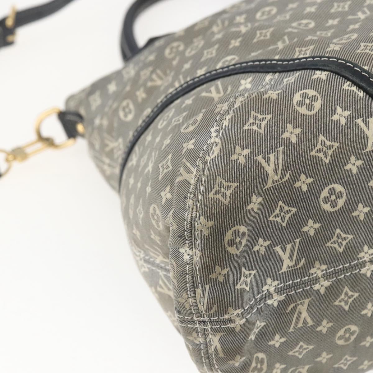LOUIS VUITTON Monogram Idylle Elegy Shoulder Bag 2way Navy M56697 Auth ep12827