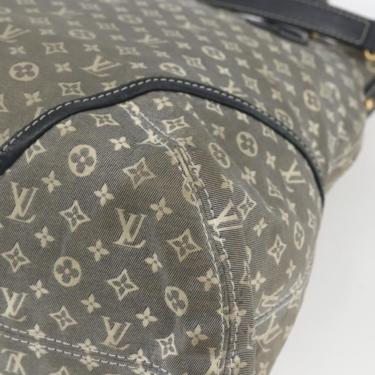 LOUIS VUITTON Monogram Idylle Elegy Shoulder Bag 2way Navy M56697 Auth ep12827