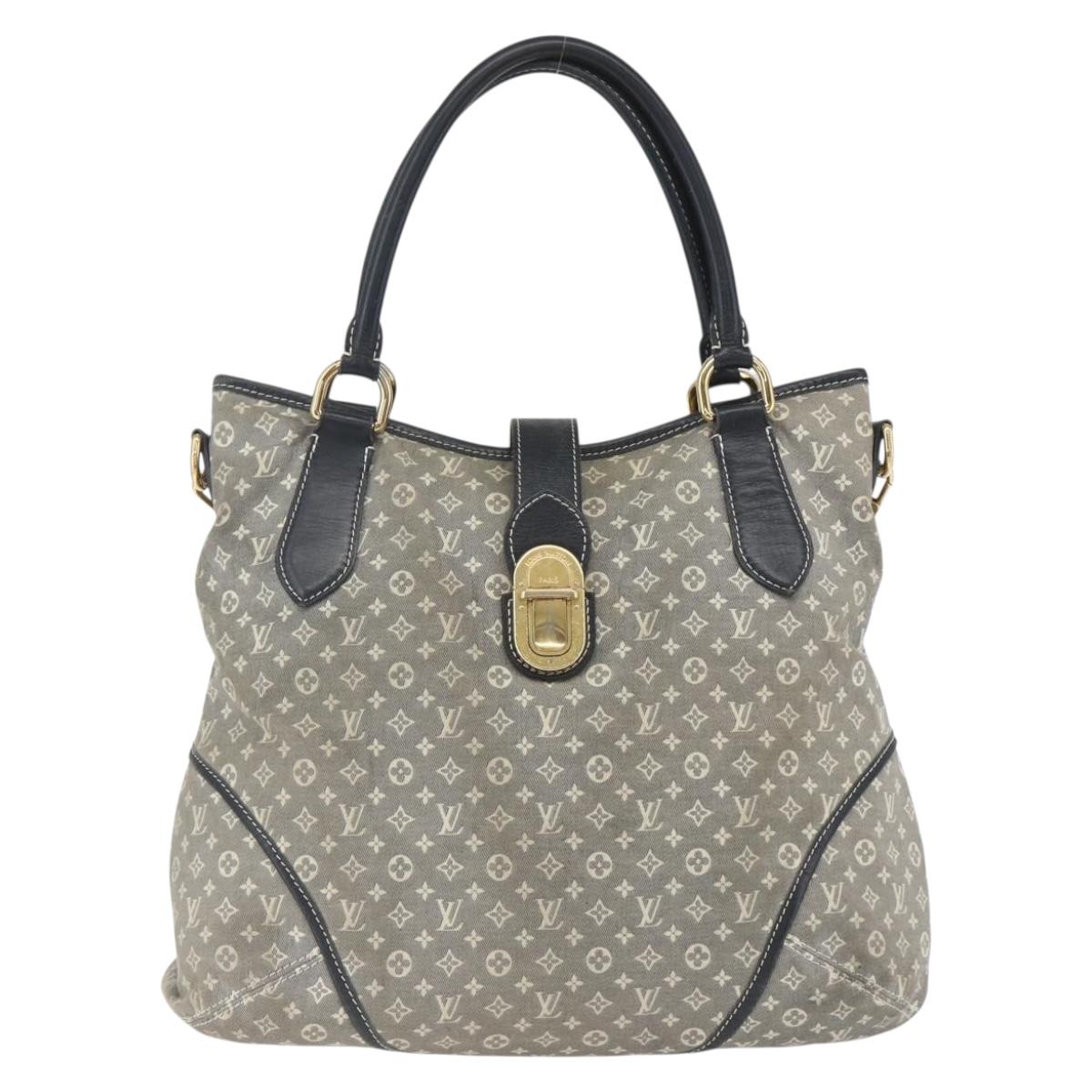 LOUIS VUITTON Monogram Idylle Elegy Shoulder Bag 2way Navy M56697 Auth ep12827