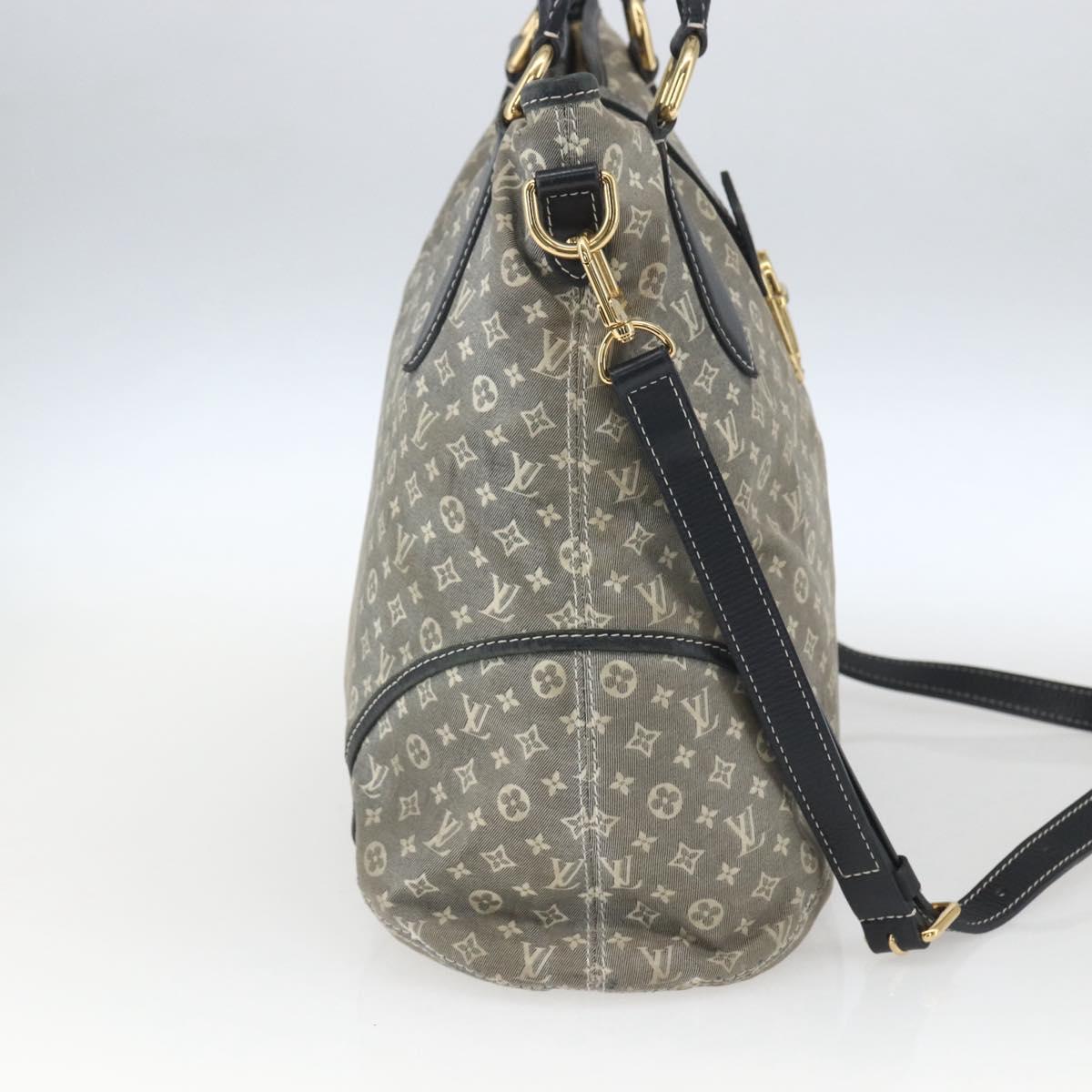 LOUIS VUITTON Monogram Idylle Elegy Shoulder Bag 2way Navy M56697 Auth ep12827