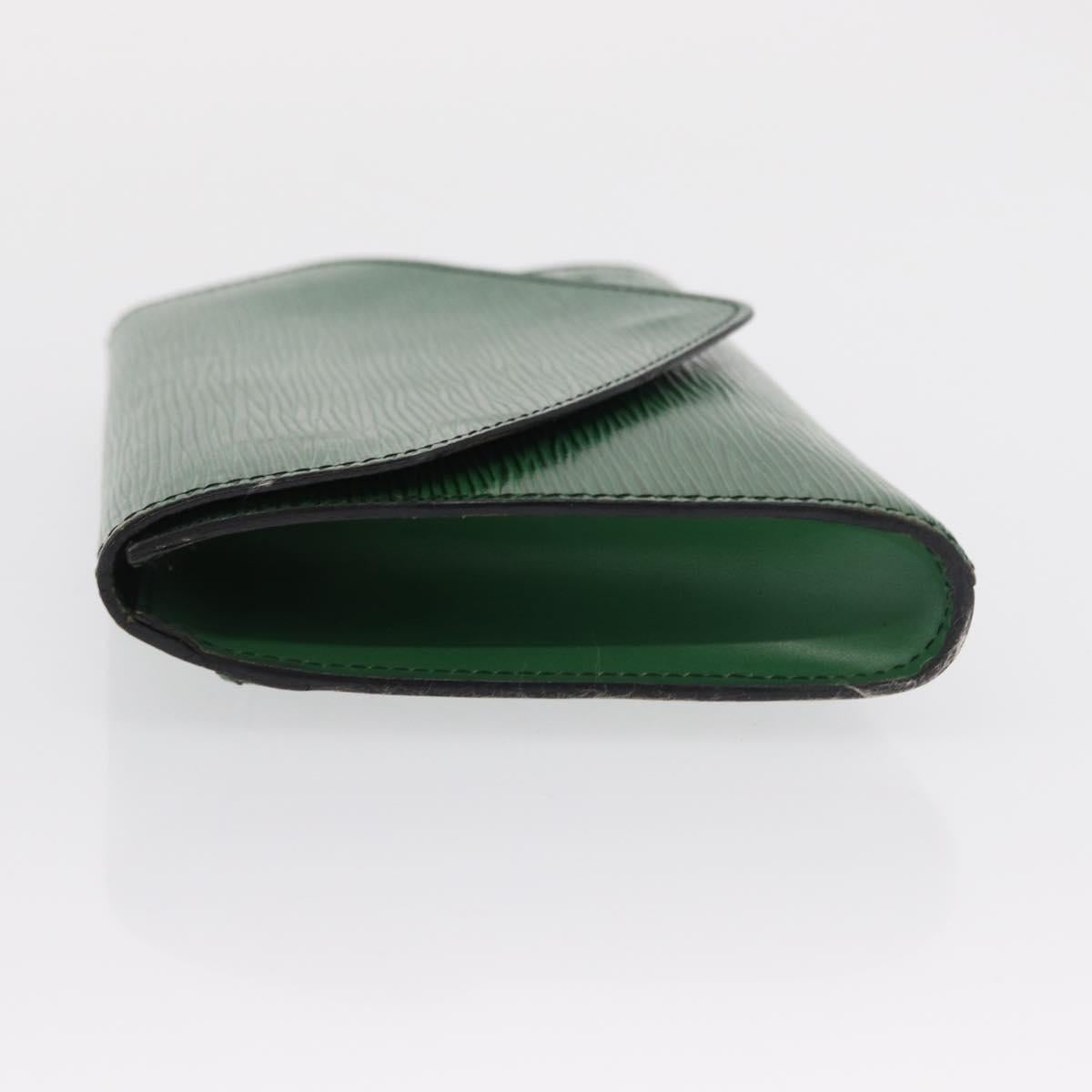 LOUIS VUITTON Epi Art Deco Clutch Bag Green M52634 LV Auth ep12828