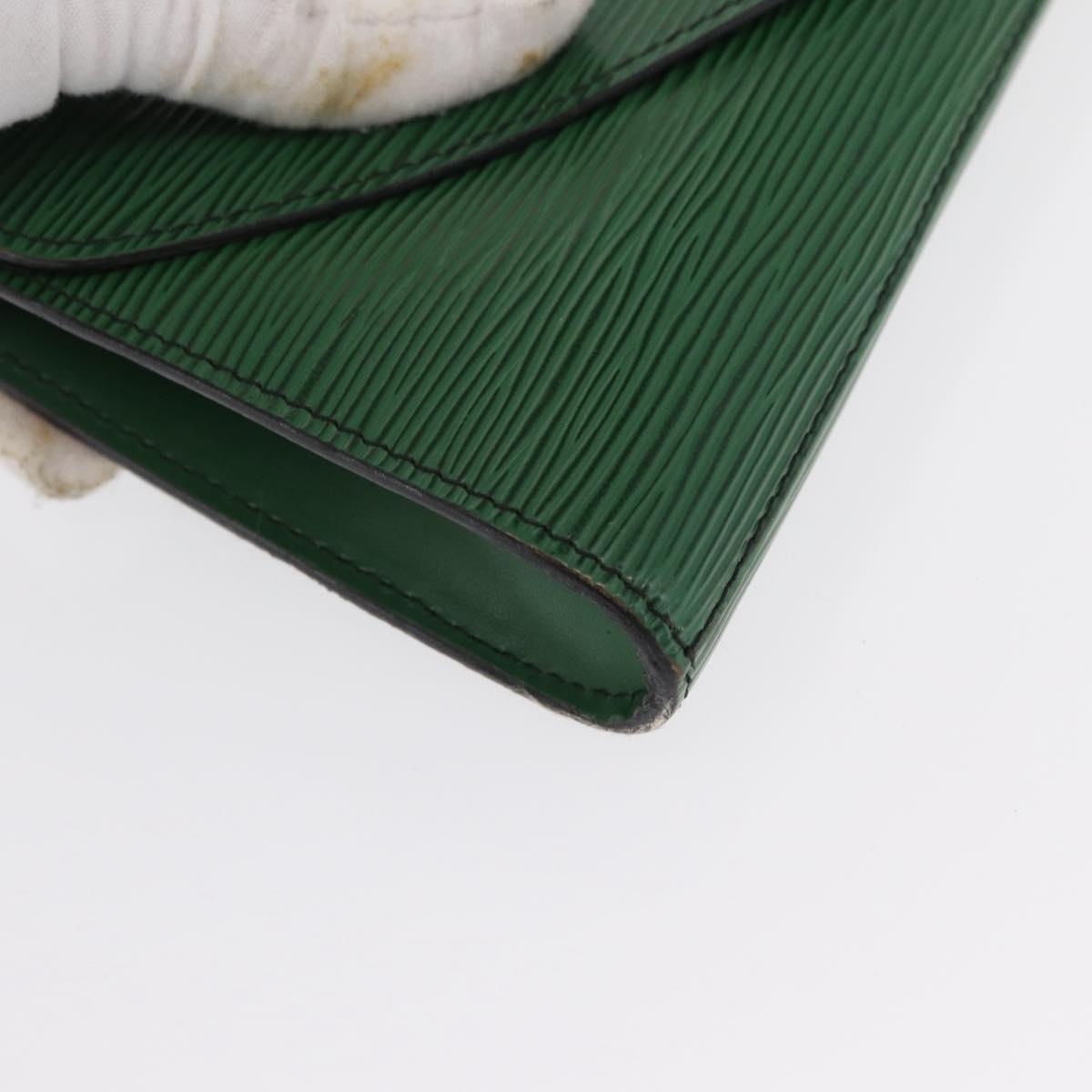 LOUIS VUITTON Epi Art Deco Clutch Bag Green M52634 LV Auth ep12828