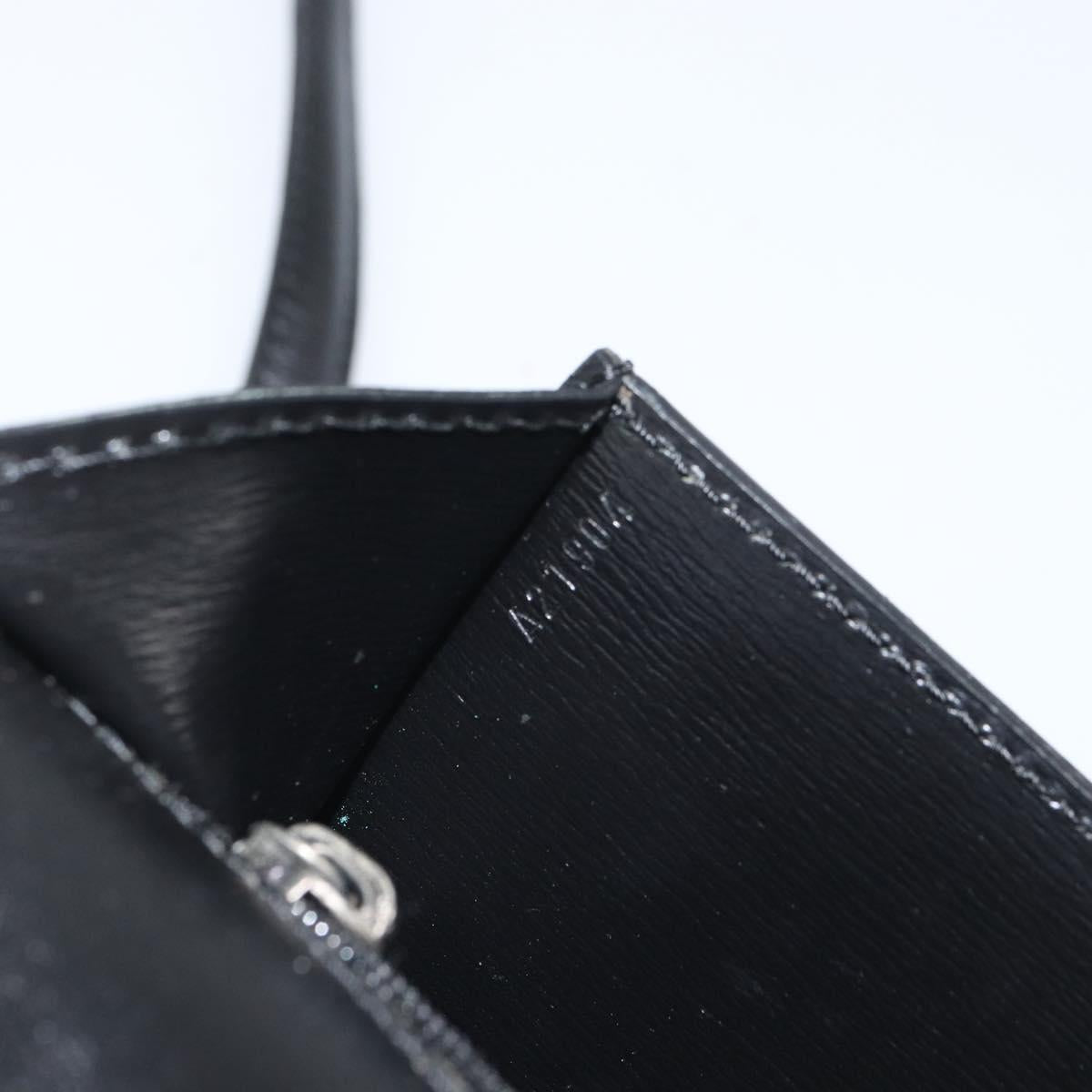 LOUIS VUITTON Epi Pochette Arche Shoulder Bag Black Noir M52572 LV Auth ep12836