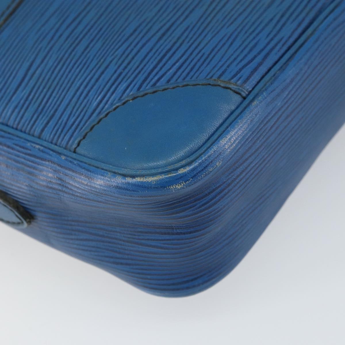 LOUIS VUITTON Epi Trocadero 23 Shoulder Bag Blue M52305 LV Auth ep12868