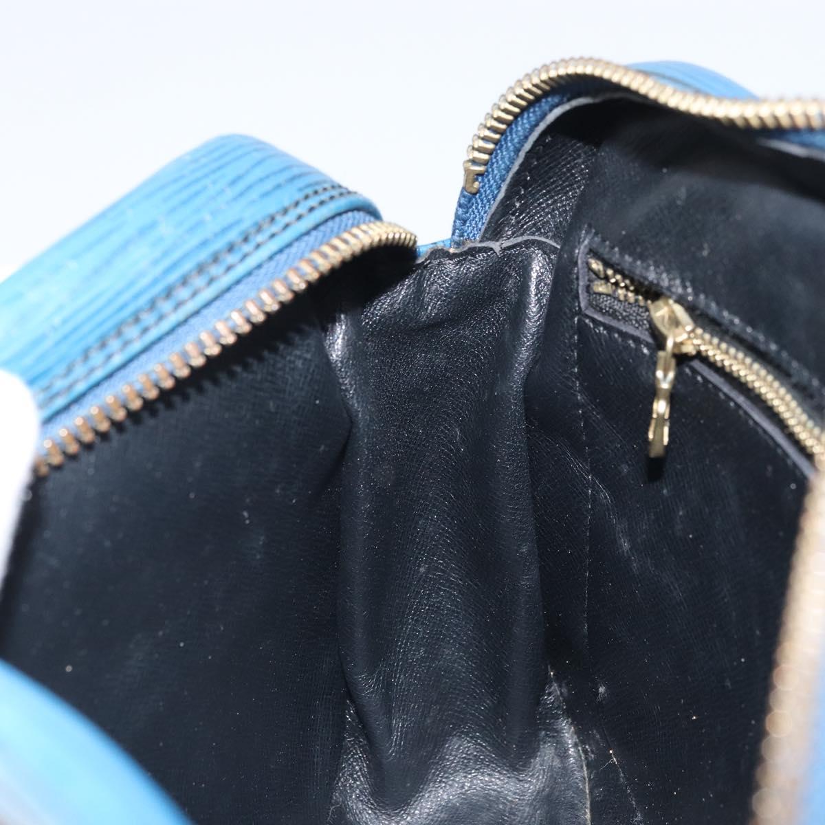 LOUIS VUITTON Epi Trocadero 23 Shoulder Bag Blue M52305 LV Auth ep12868