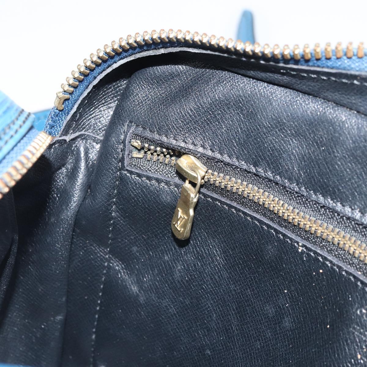 LOUIS VUITTON Epi Trocadero 23 Shoulder Bag Blue M52305 LV Auth ep12868