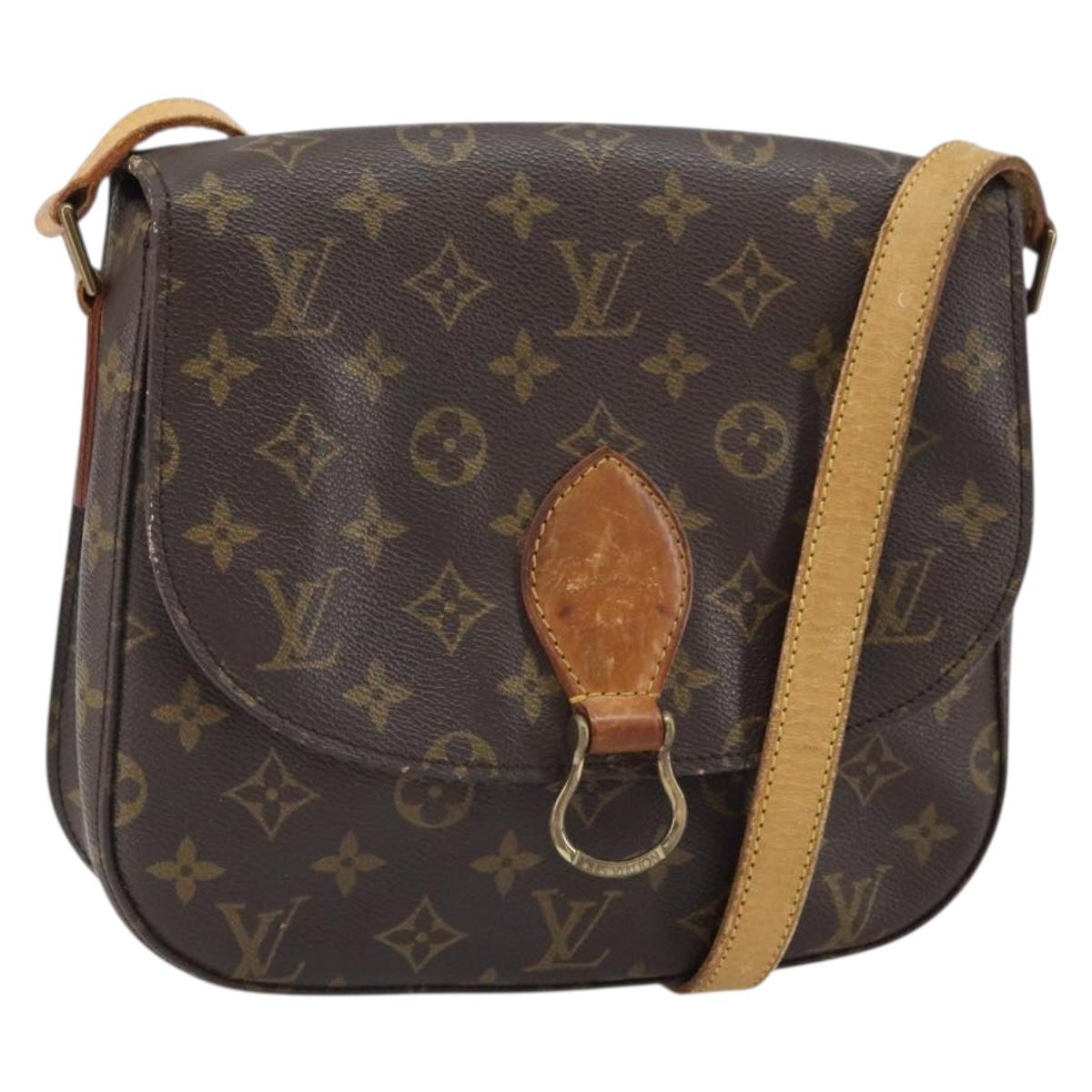 LOUIS VUITTON Monogram Saint Cloud GM Shoulder Bag M51242 LV Auth ep12872