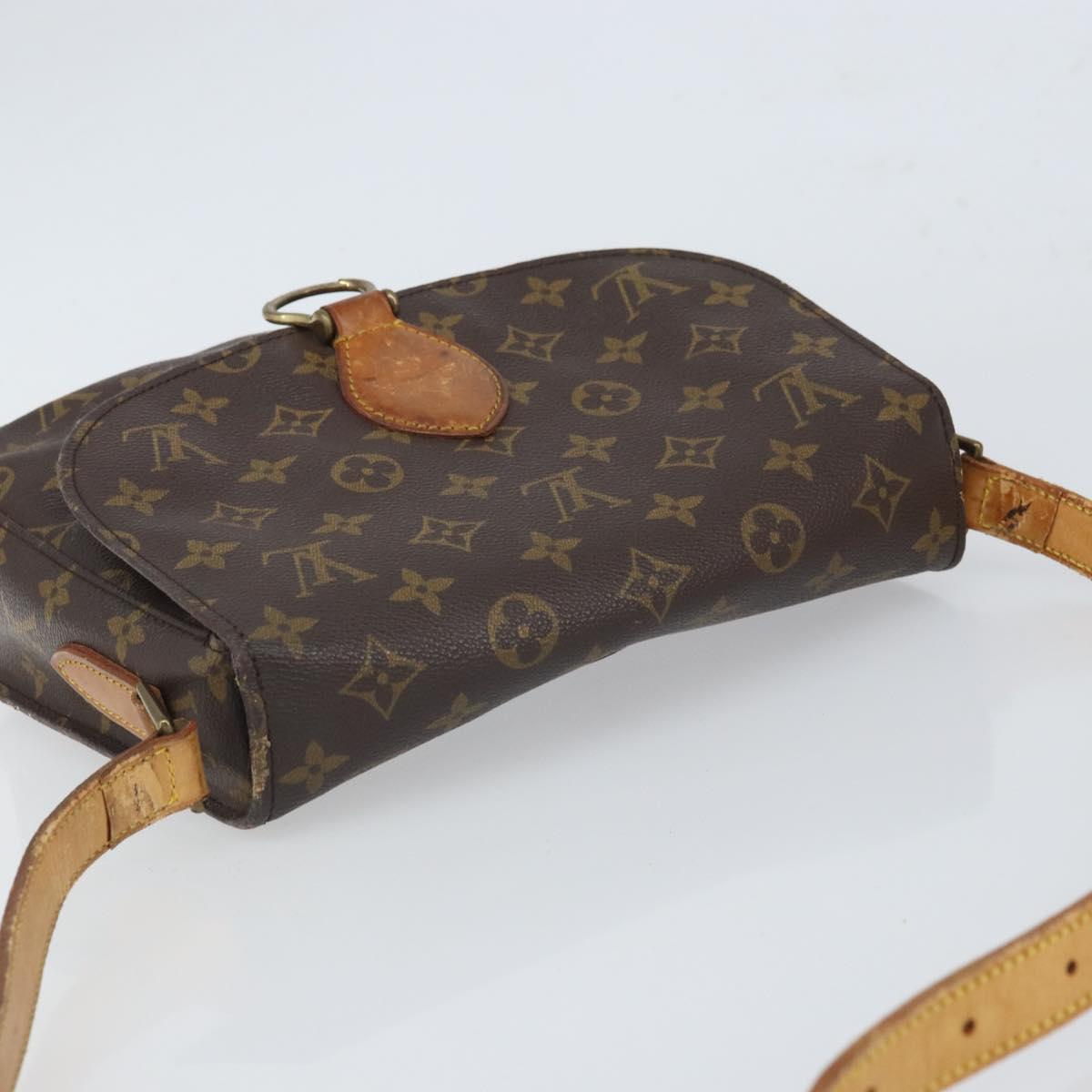 LOUIS VUITTON Monogram Saint Cloud GM Shoulder Bag M51242 LV Auth ep12872