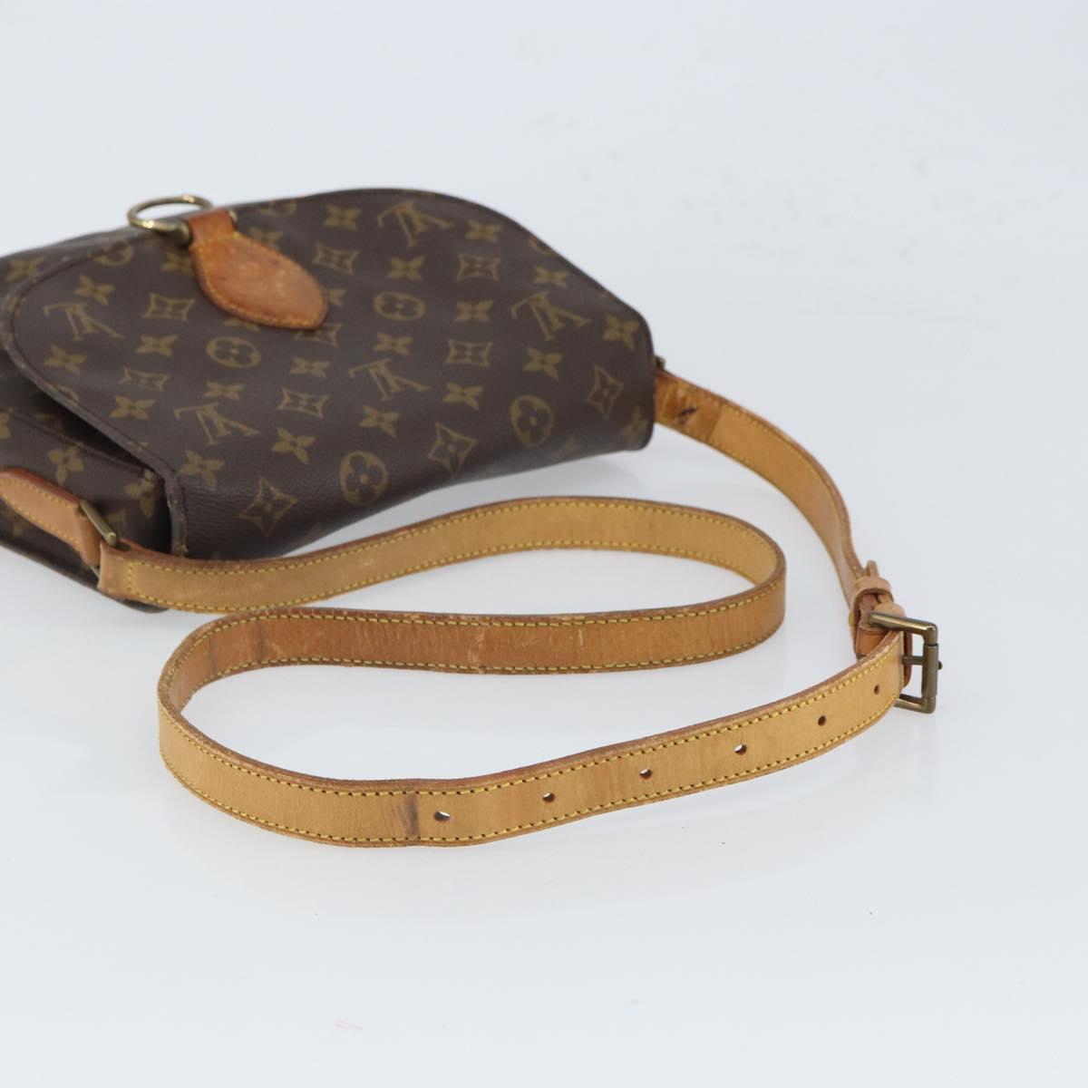 LOUIS VUITTON Monogram Saint Cloud GM Shoulder Bag M51242 LV Auth ep12872