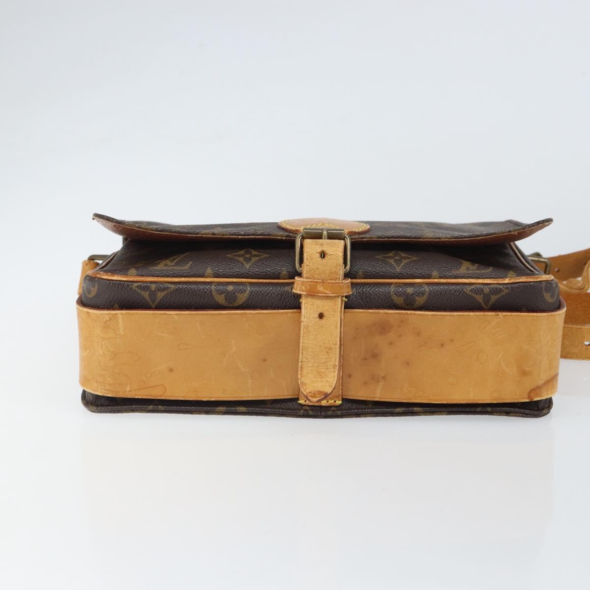 LOUIS VUITTON Monogram Cartouchiere GM Shoulder Bag M51252 LV Auth ep12876