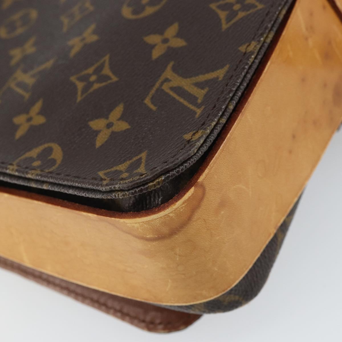 LOUIS VUITTON Monogram Cartouchiere GM Shoulder Bag M51252 LV Auth ep12876