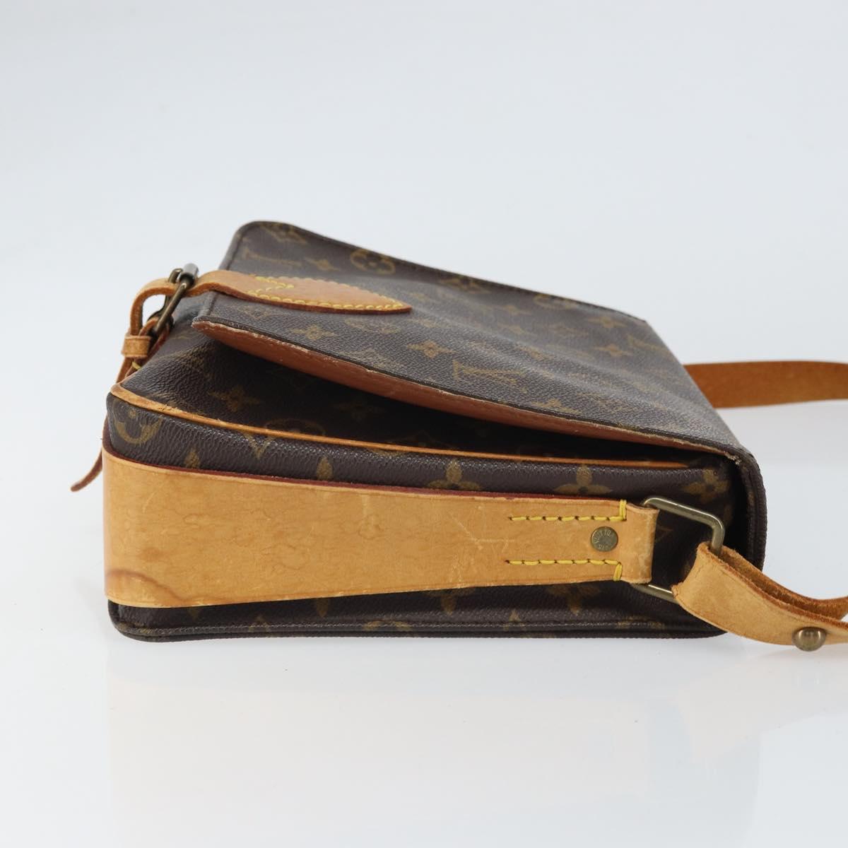 LOUIS VUITTON Monogram Cartouchiere GM Shoulder Bag M51252 LV Auth ep12876