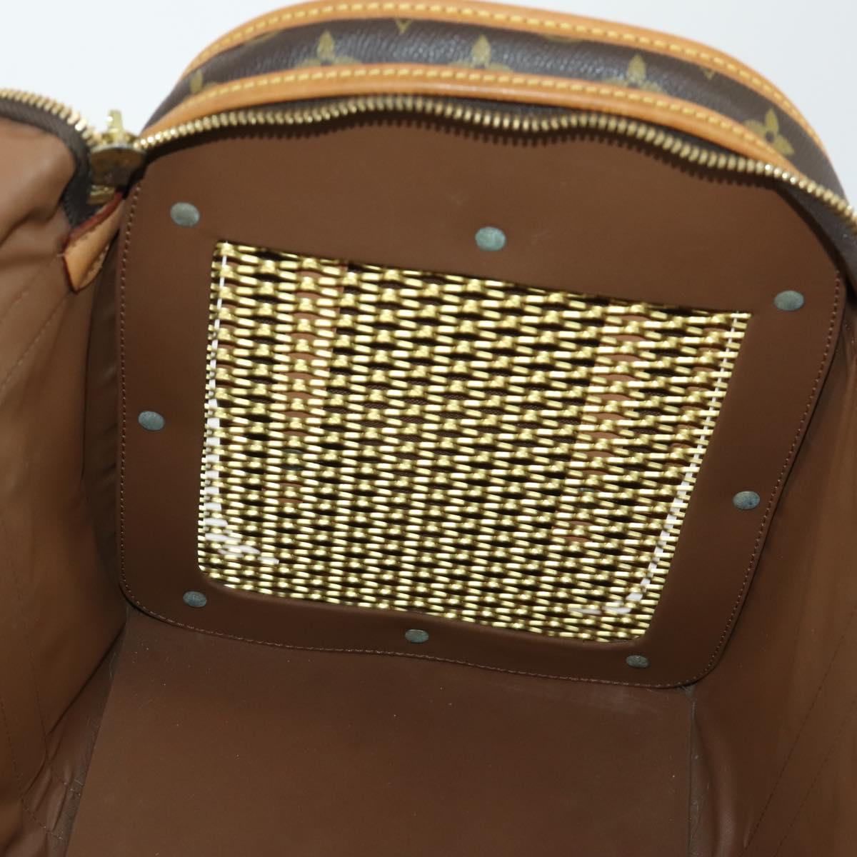 LOUIS VUITTON Monogram Sac Shan 40 Pet Carry M42024 LV Auth ep12896