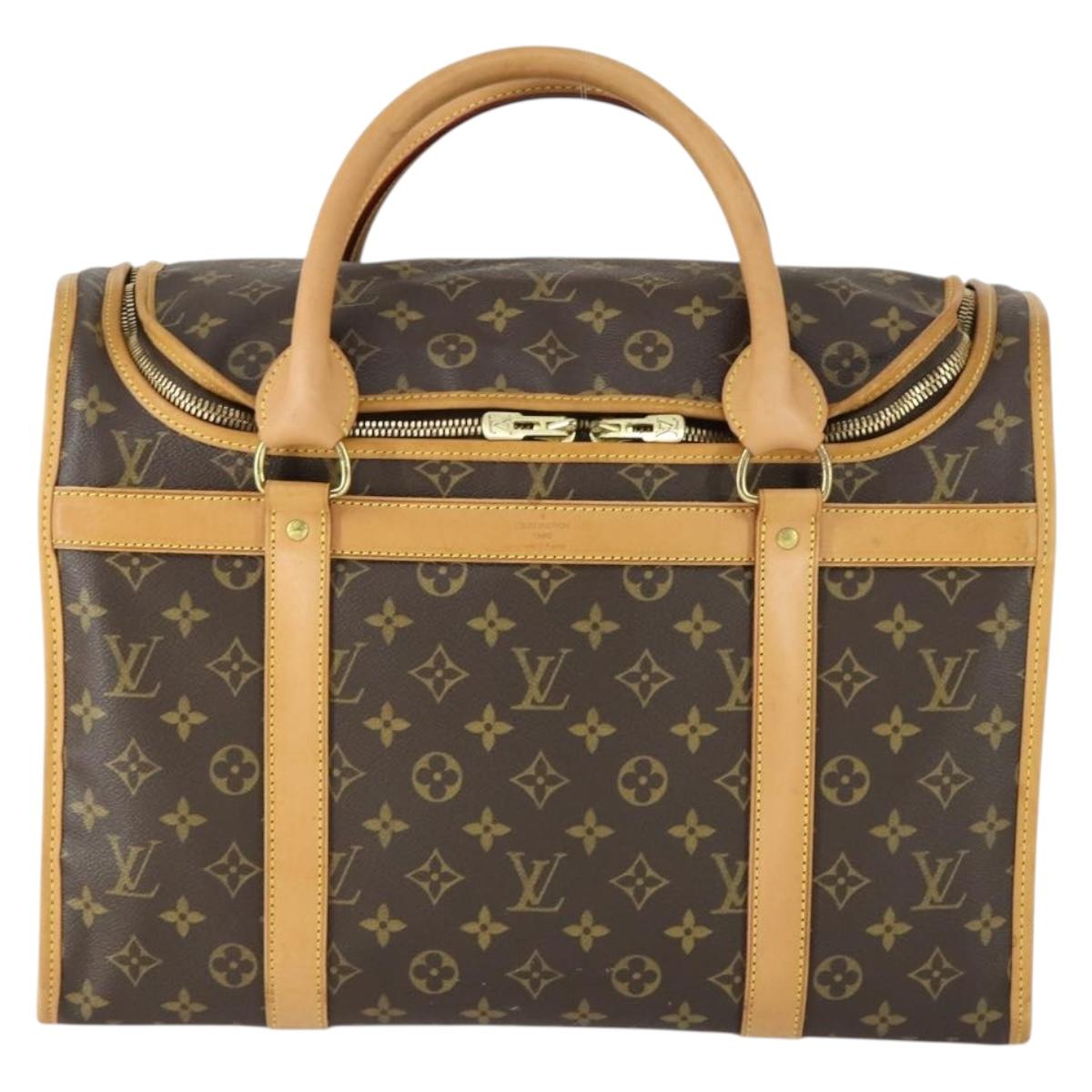 LOUIS VUITTON Monogram Sac Shan 40 Pet Carry M42024 LV Auth ep12896