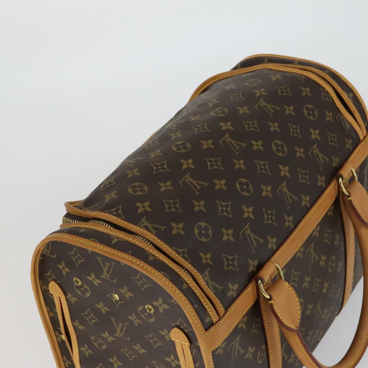 LOUIS VUITTON Monogram Sac Shan 40 Pet Carry M42024 LV Auth ep12896