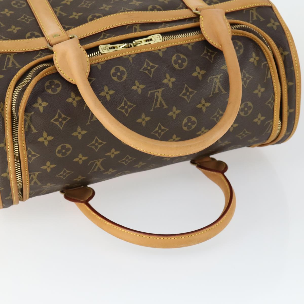 LOUIS VUITTON Monogram Sac Shan 40 Pet Carry M42024 LV Auth ep12896