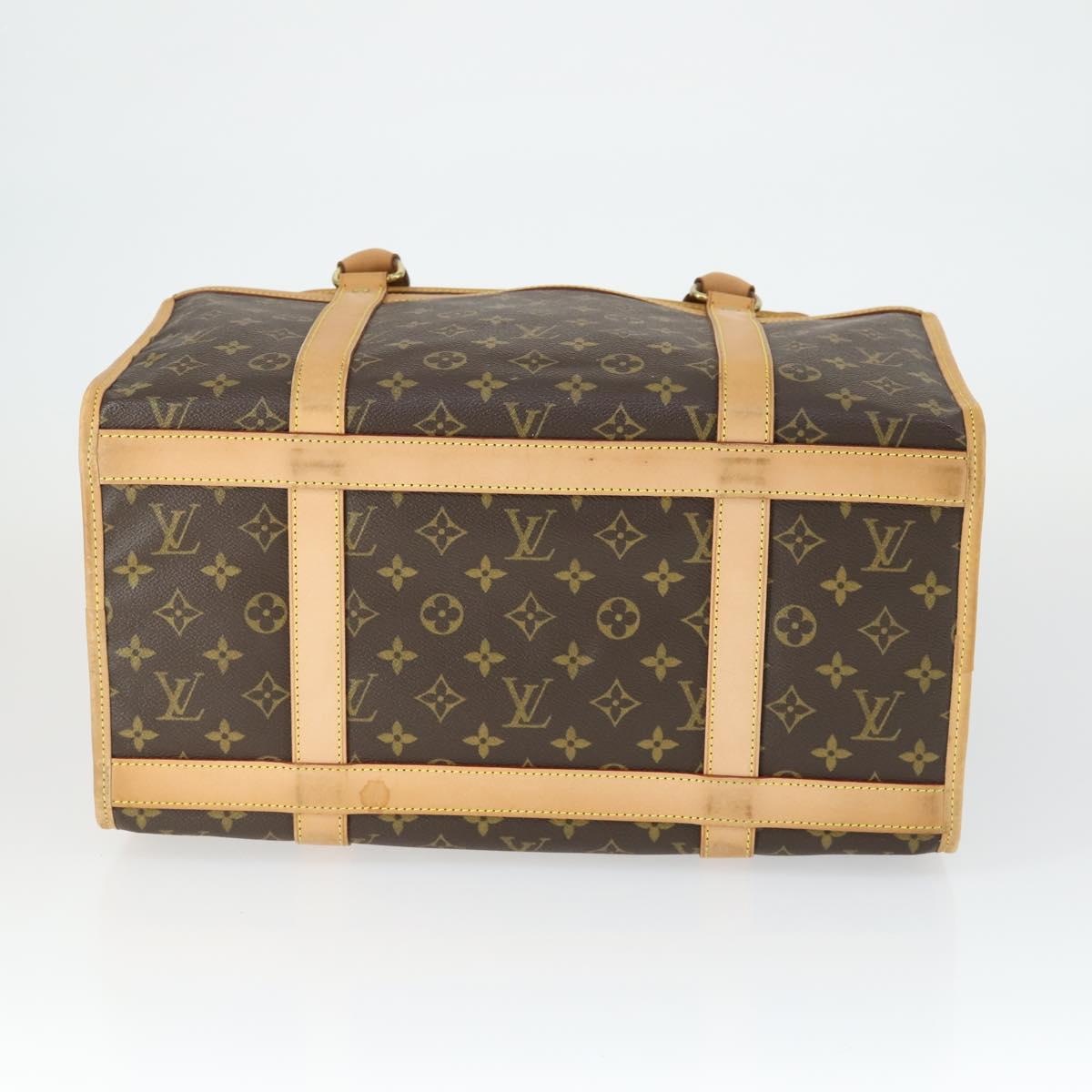 LOUIS VUITTON Monogram Sac Shan 40 Pet Carry M42024 LV Auth ep12896