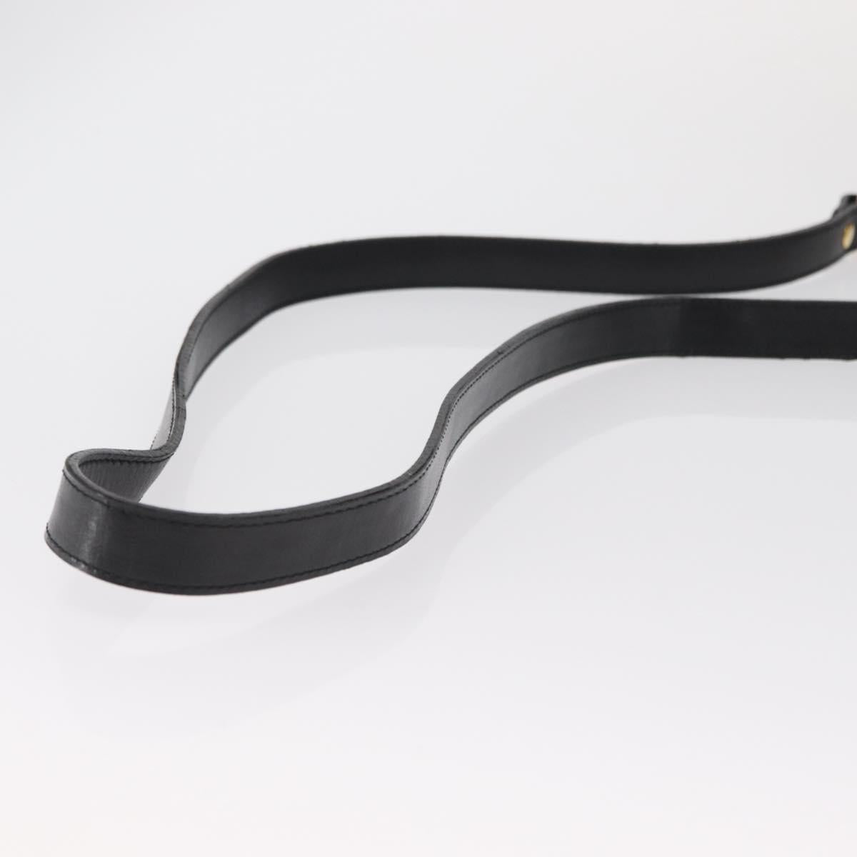 Burberrys Hand Bag Leather 2way Black Silver Auth ep12903