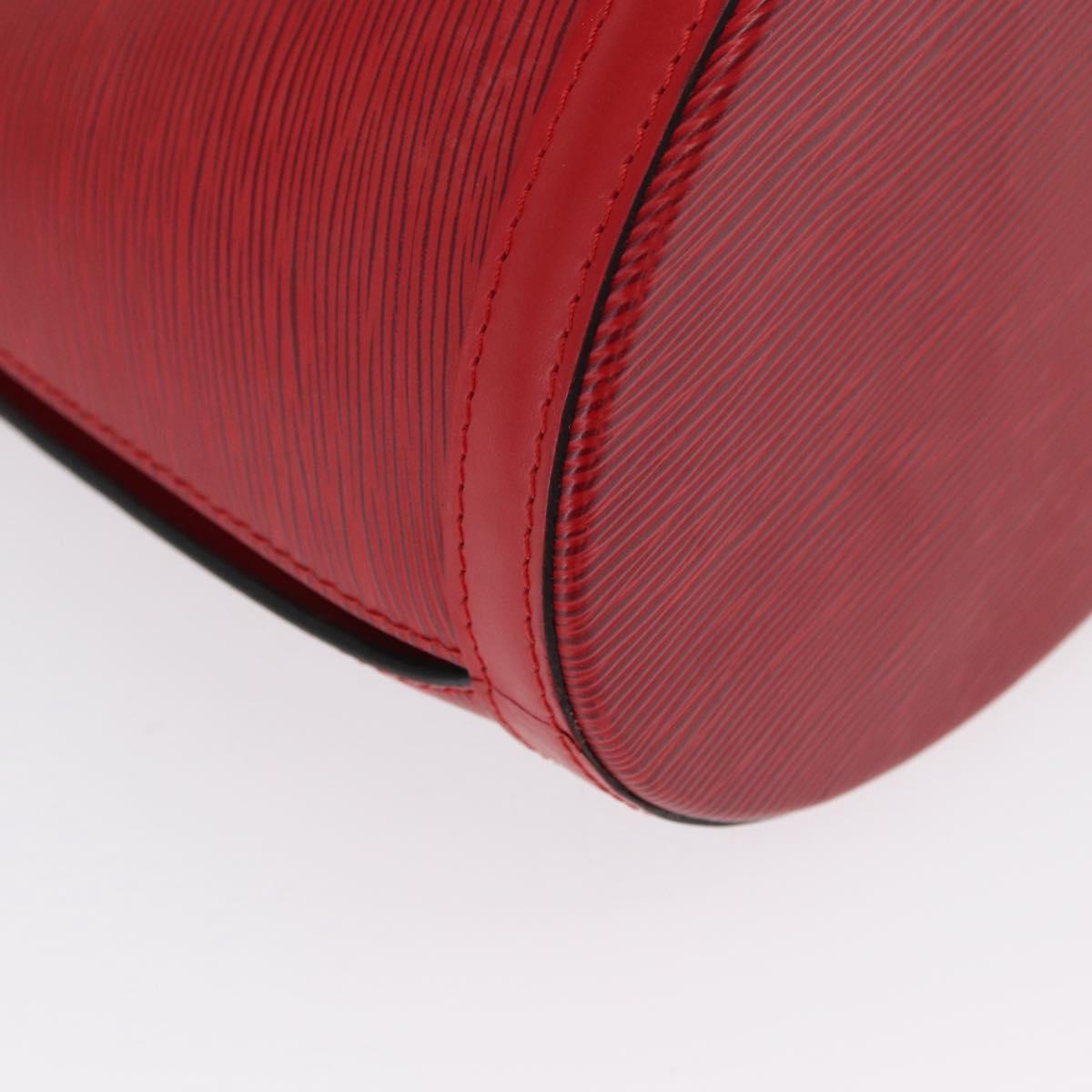 LOUIS VUITTON Epi Cluny Shoulder Bag Red M52257 LV Auth ep12923
