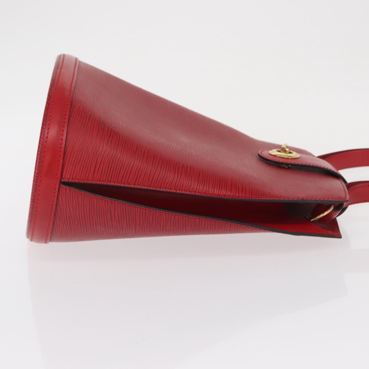 LOUIS VUITTON Epi Cluny Shoulder Bag Red M52257 LV Auth ep12923