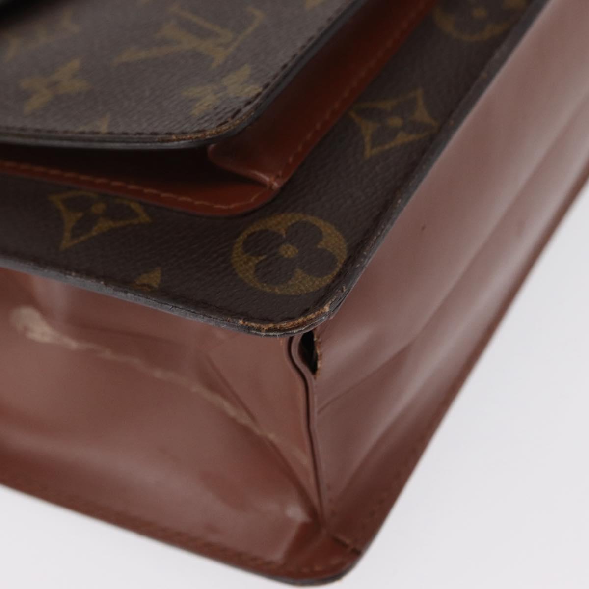 LOUIS VUITTON Monogram Monceau 28 Hand Bag M51185 LV Auth ep12939