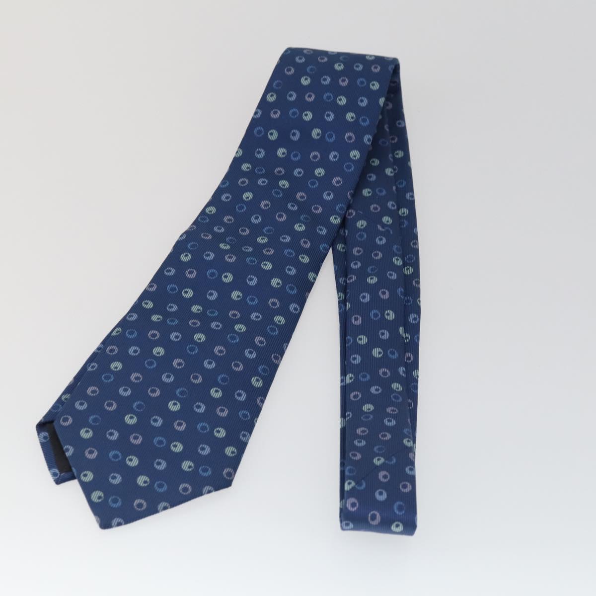 HERMES Chanel Louis Vuitton Necktie 3 Set Blue Green Auth ep12971