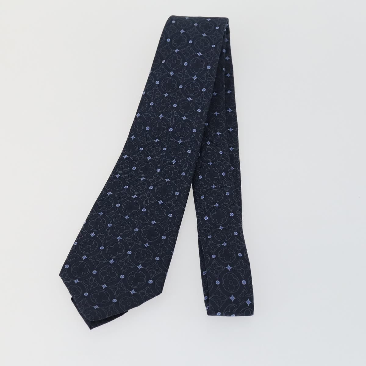 HERMES Chanel Louis Vuitton Necktie 3 Set Blue Green Auth ep12971