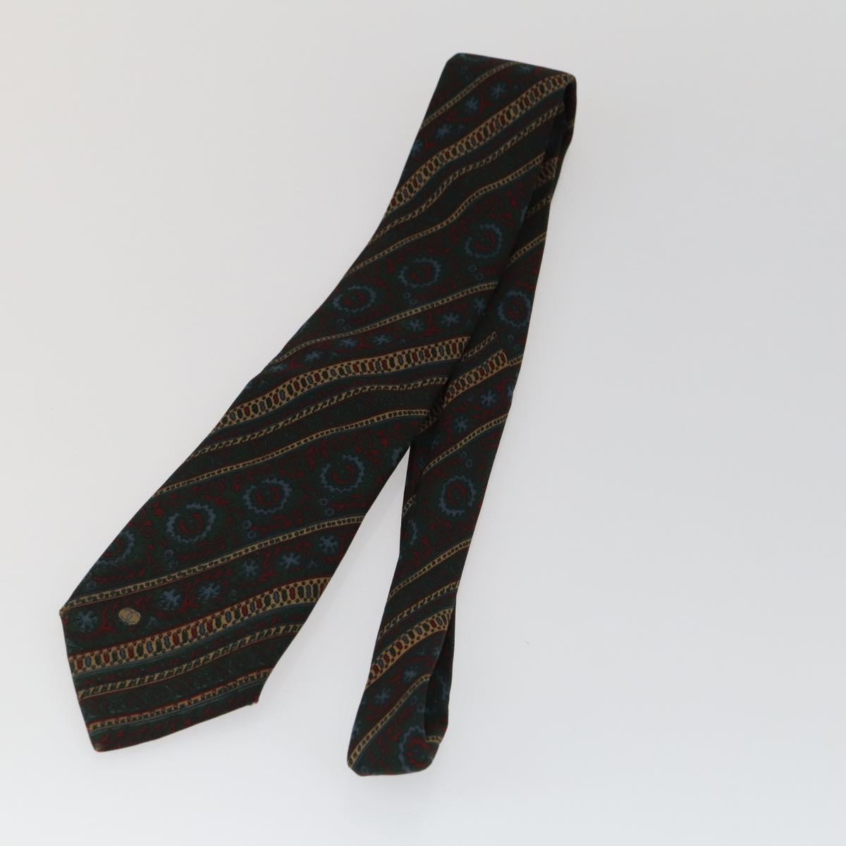 HERMES Chanel Louis Vuitton Necktie 3 Set Blue Green Auth ep12971