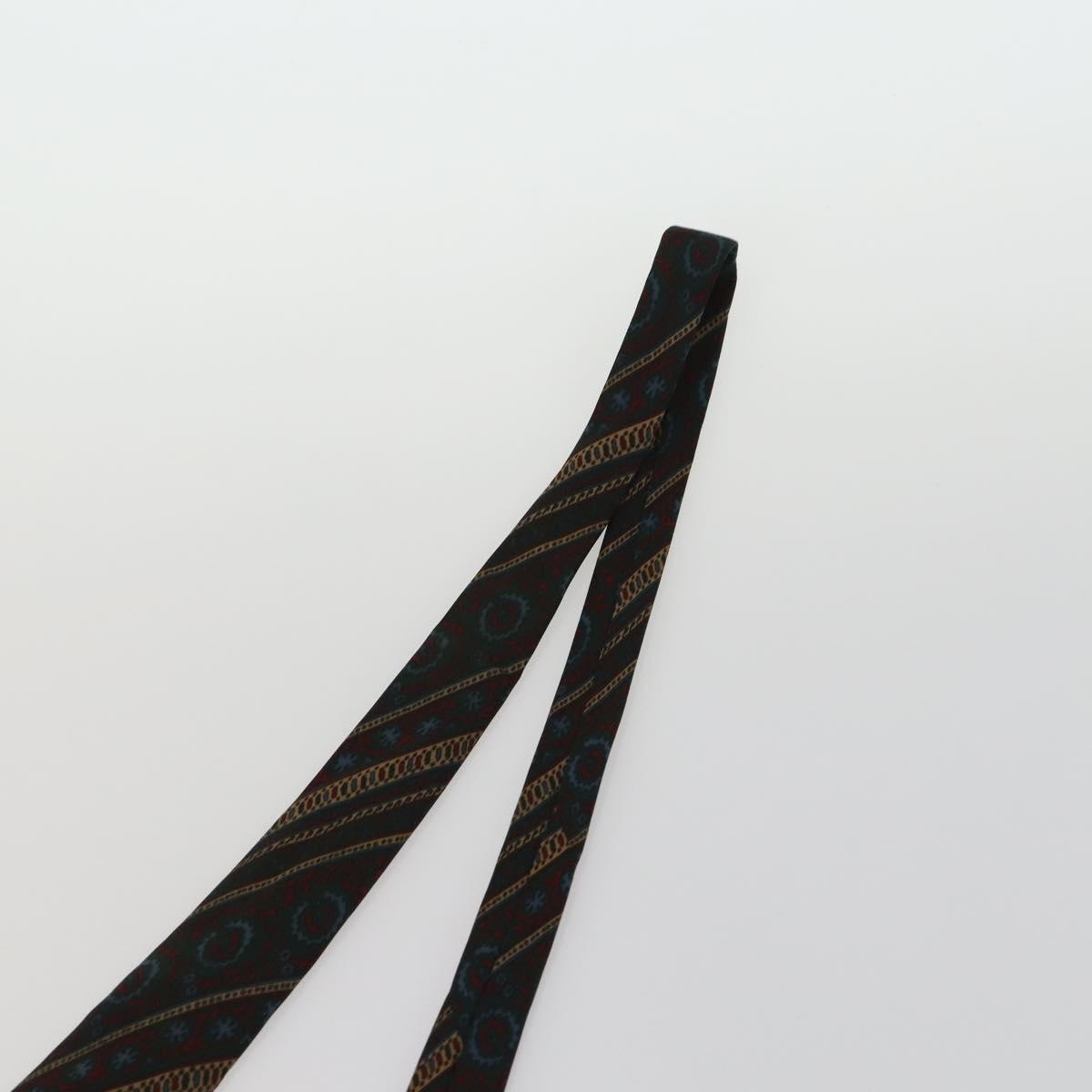 HERMES Chanel Louis Vuitton Necktie 3 Set Blue Green Auth ep12971