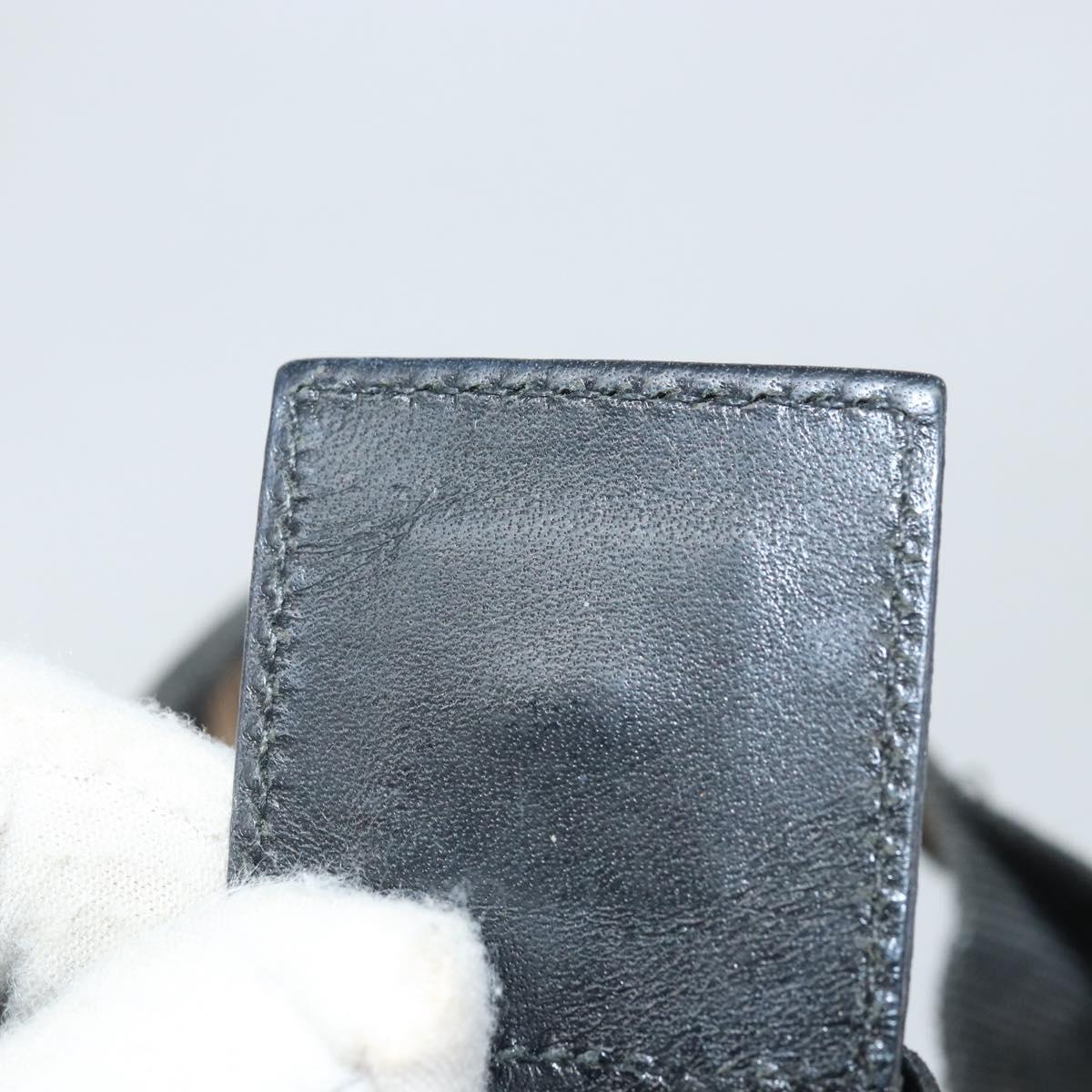 FENDI Hand Bag Nylon Black Auth ep12981