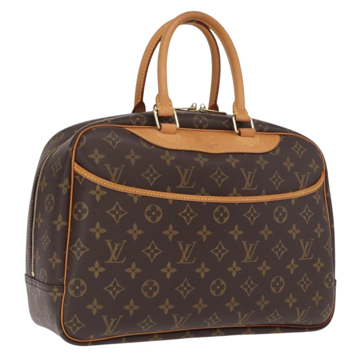 LOUIS VUITTON Monogram Deauville Hand Bag M47270 LV Auth ep12996
