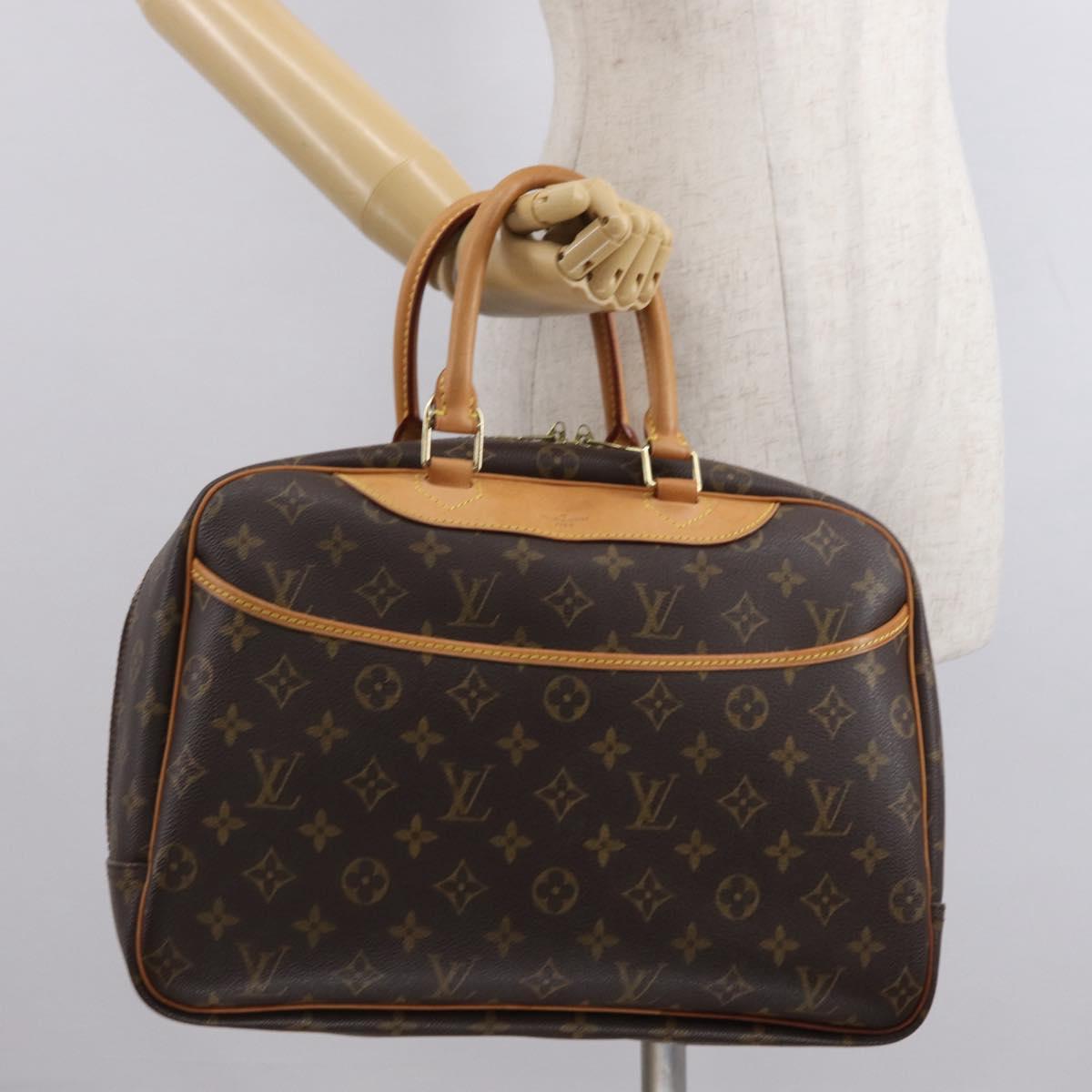 LOUIS VUITTON Monogram Deauville Hand Bag M47270 LV Auth ep12996