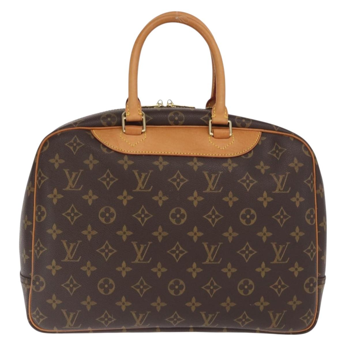 LOUIS VUITTON Monogram Deauville Hand Bag M47270 LV Auth ep12996