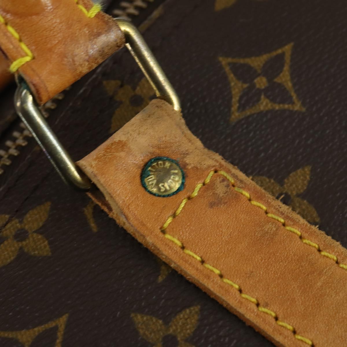 LOUIS VUITTON Monogram Keepall 60 Boston Bag M41422 LV Auth ep13028