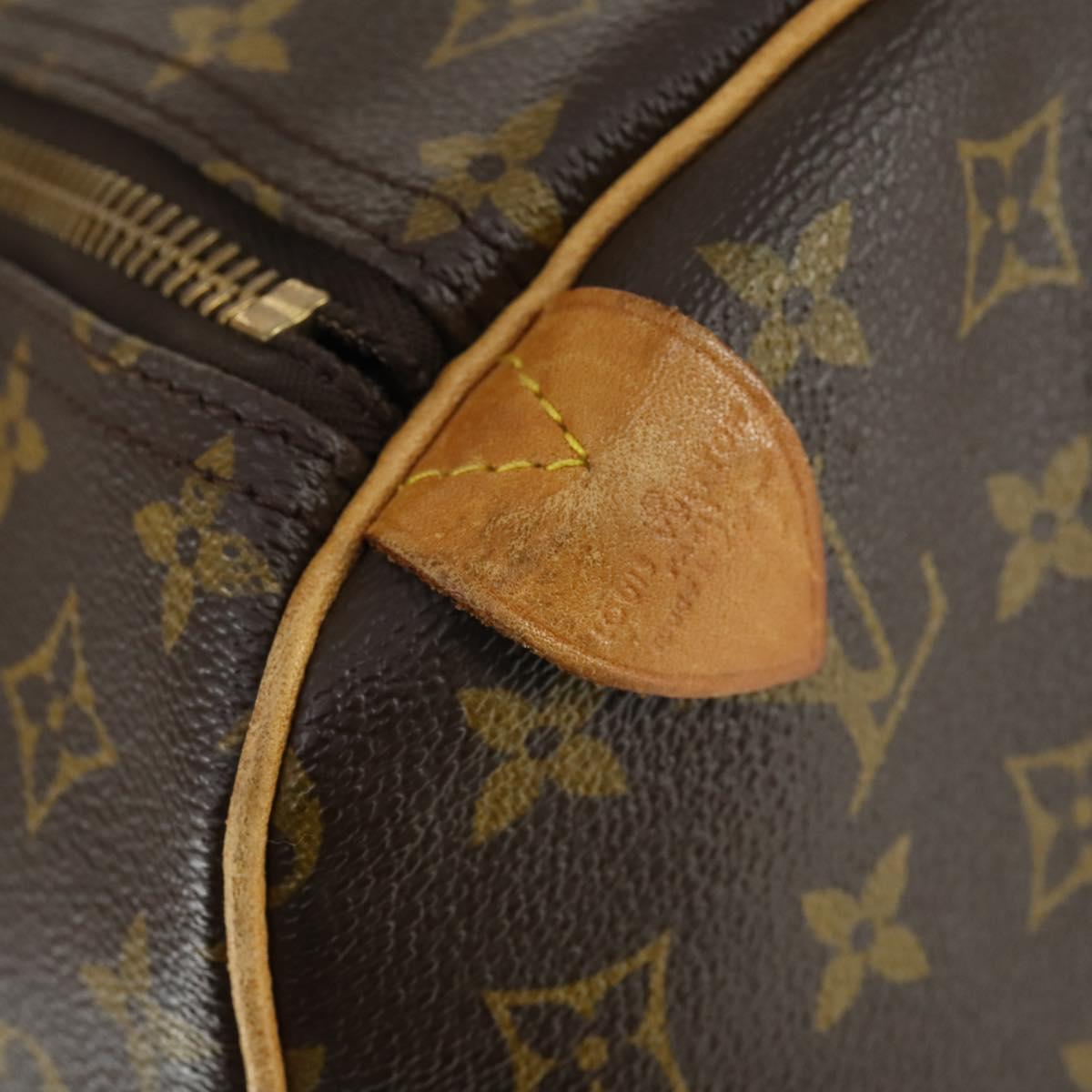 LOUIS VUITTON Monogram Keepall 60 Boston Bag M41422 LV Auth ep13028