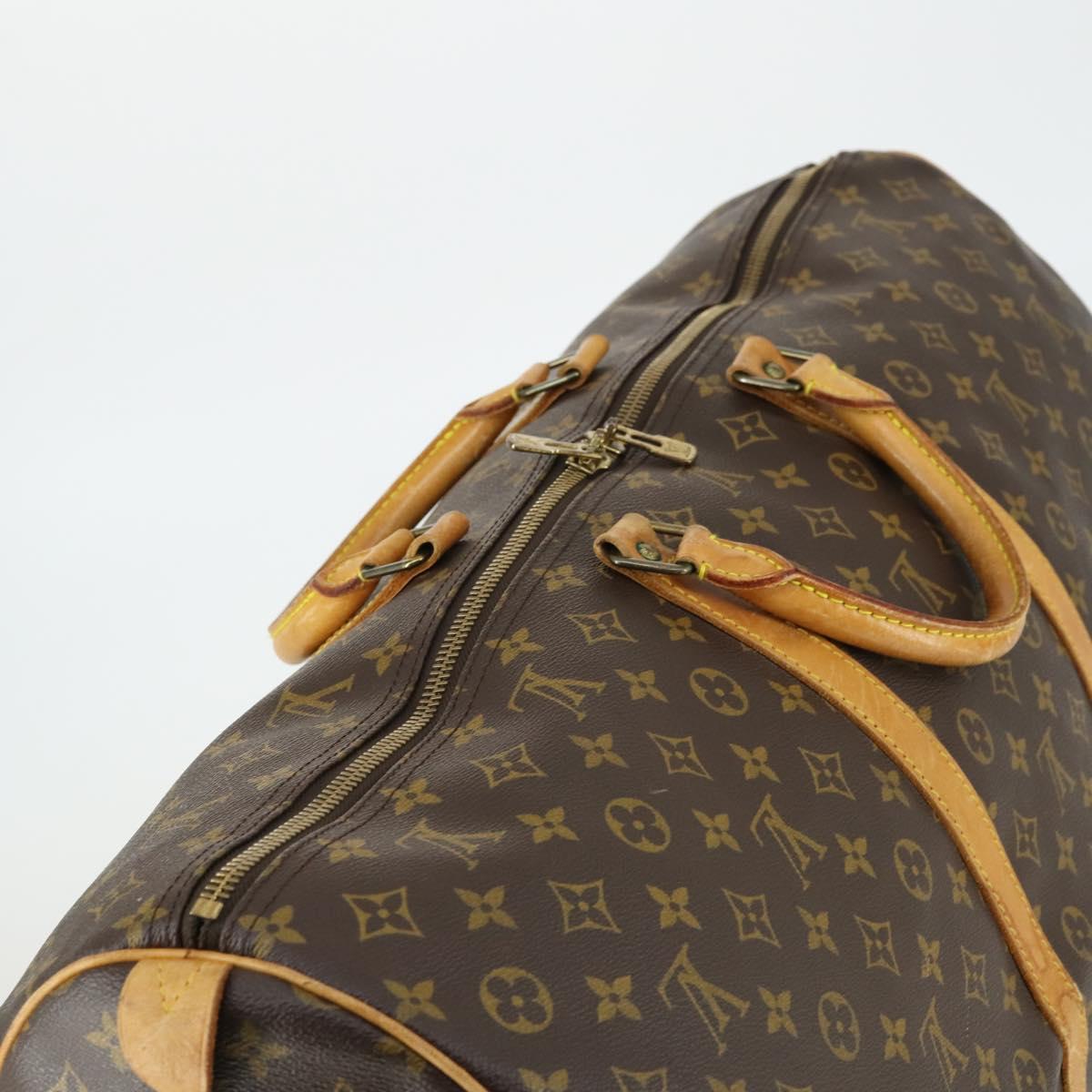 LOUIS VUITTON Monogram Keepall 60 Boston Bag M41422 LV Auth ep13028