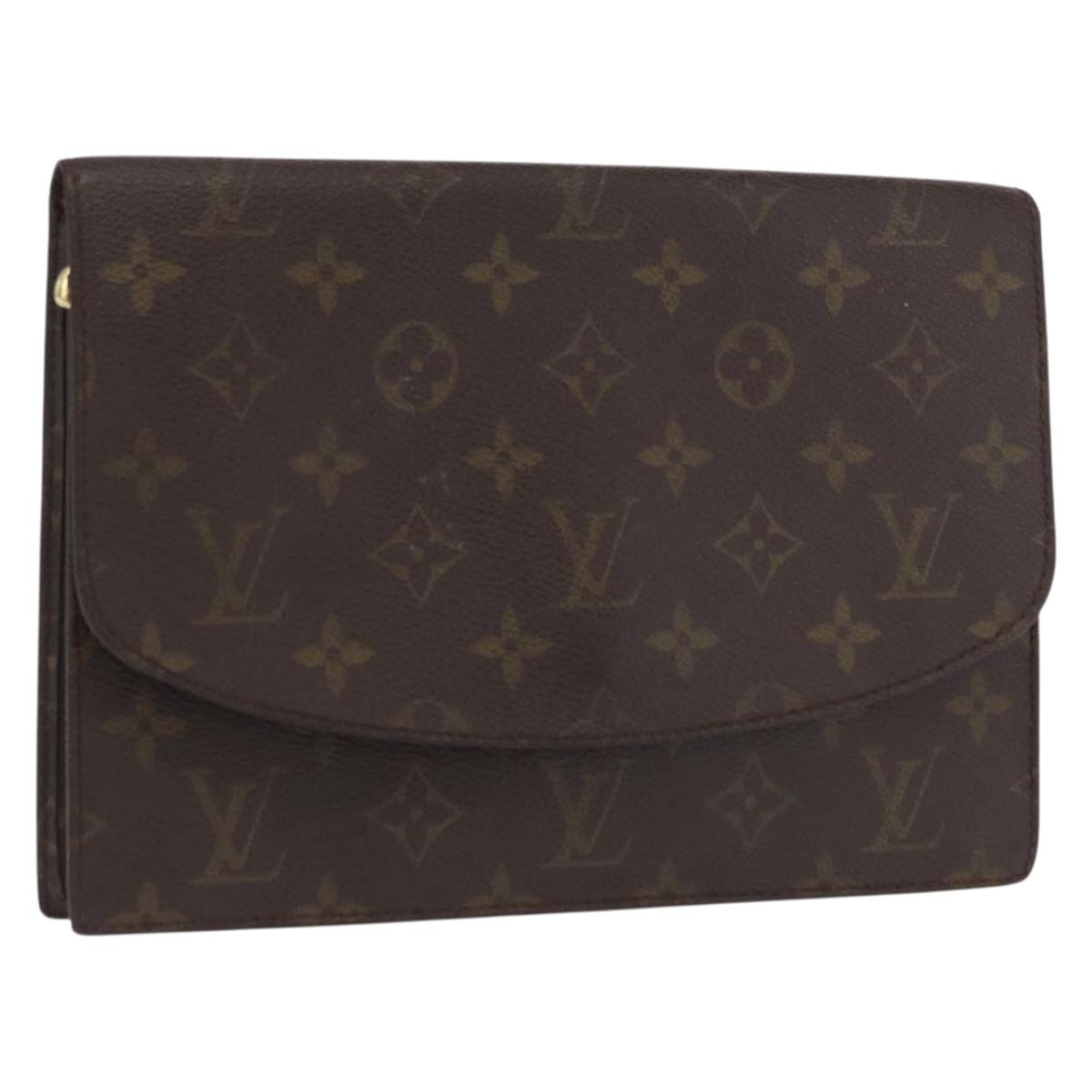 LOUIS VUITTON Monogram Pochette Rabat 23 Clutch Bag M51940 LV Auth ep13030