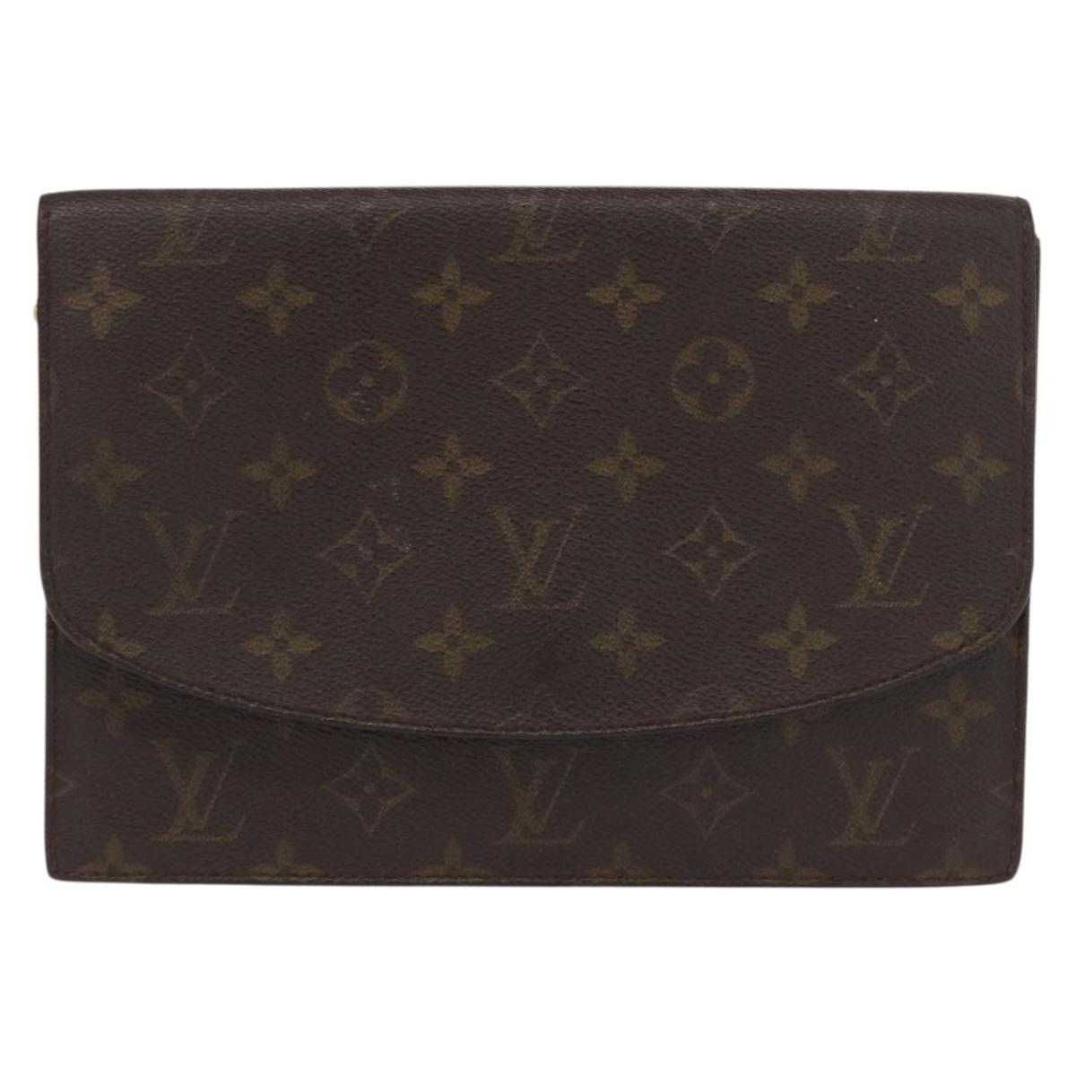 LOUIS VUITTON Monogram Pochette Rabat 23 Clutch Bag M51940 LV Auth ep13030