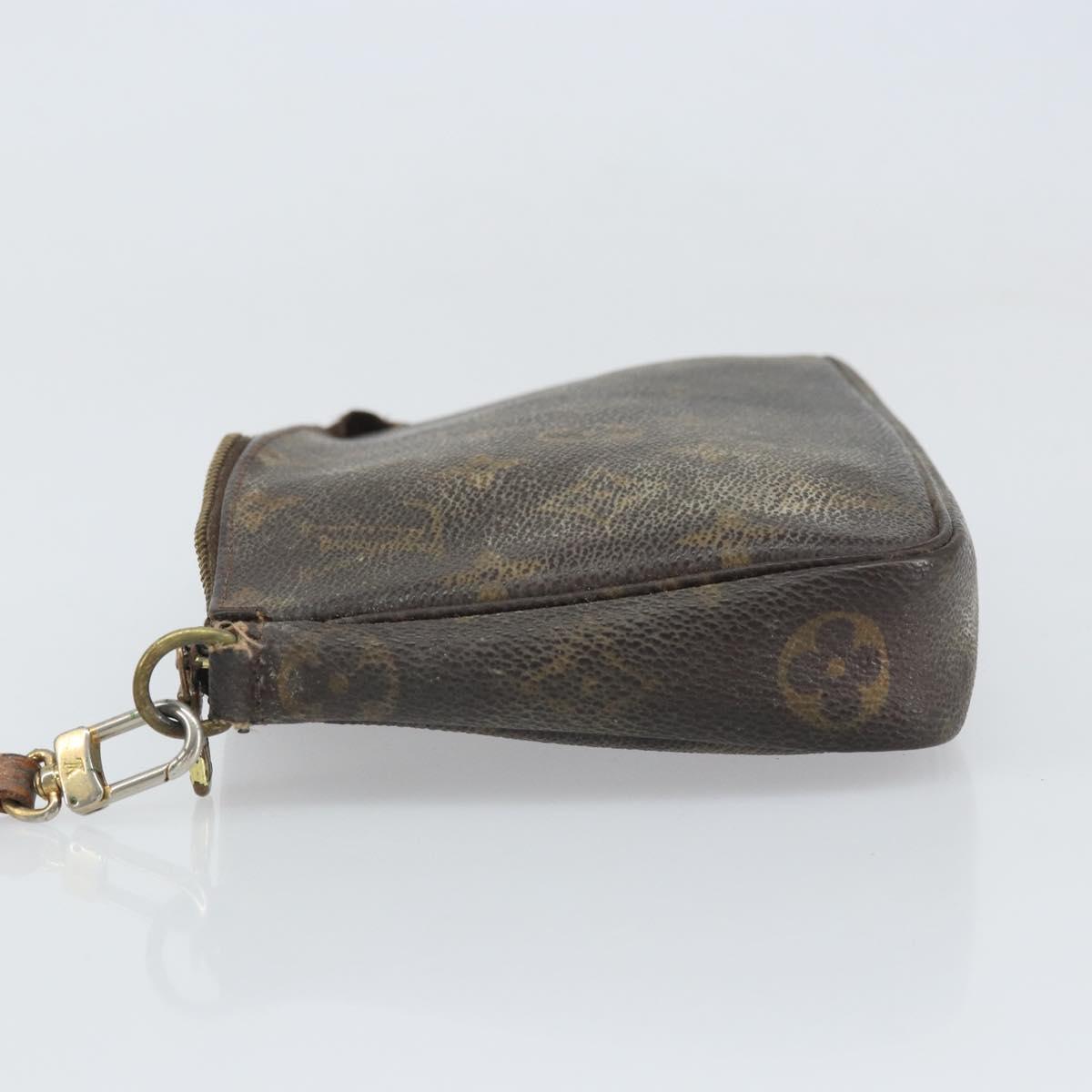 LOUIS VUITTON Monogram Pochette Accessoires Pouch M51980 LV Auth ep13050