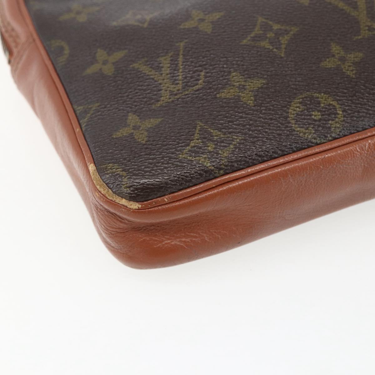 LOUIS VUITTON Monogram Pochette Sports Clutch Bag N0.183 LV Auth ep13074