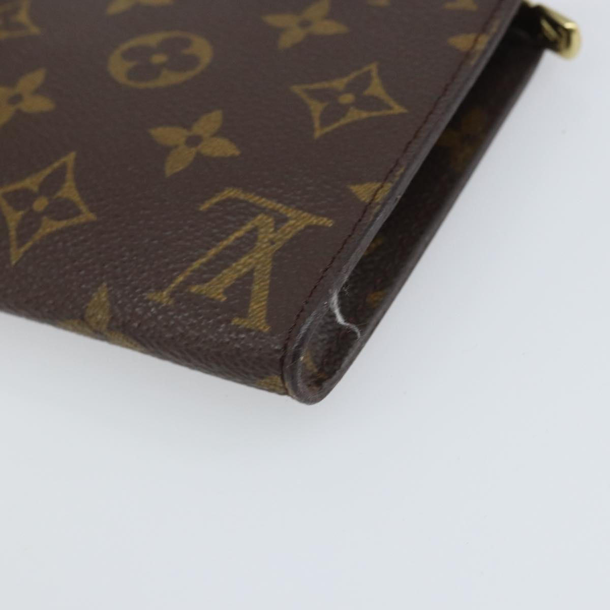 LOUIS VUITTON Monogram Bucket GM Accessory Pouch LV Auth ep13092