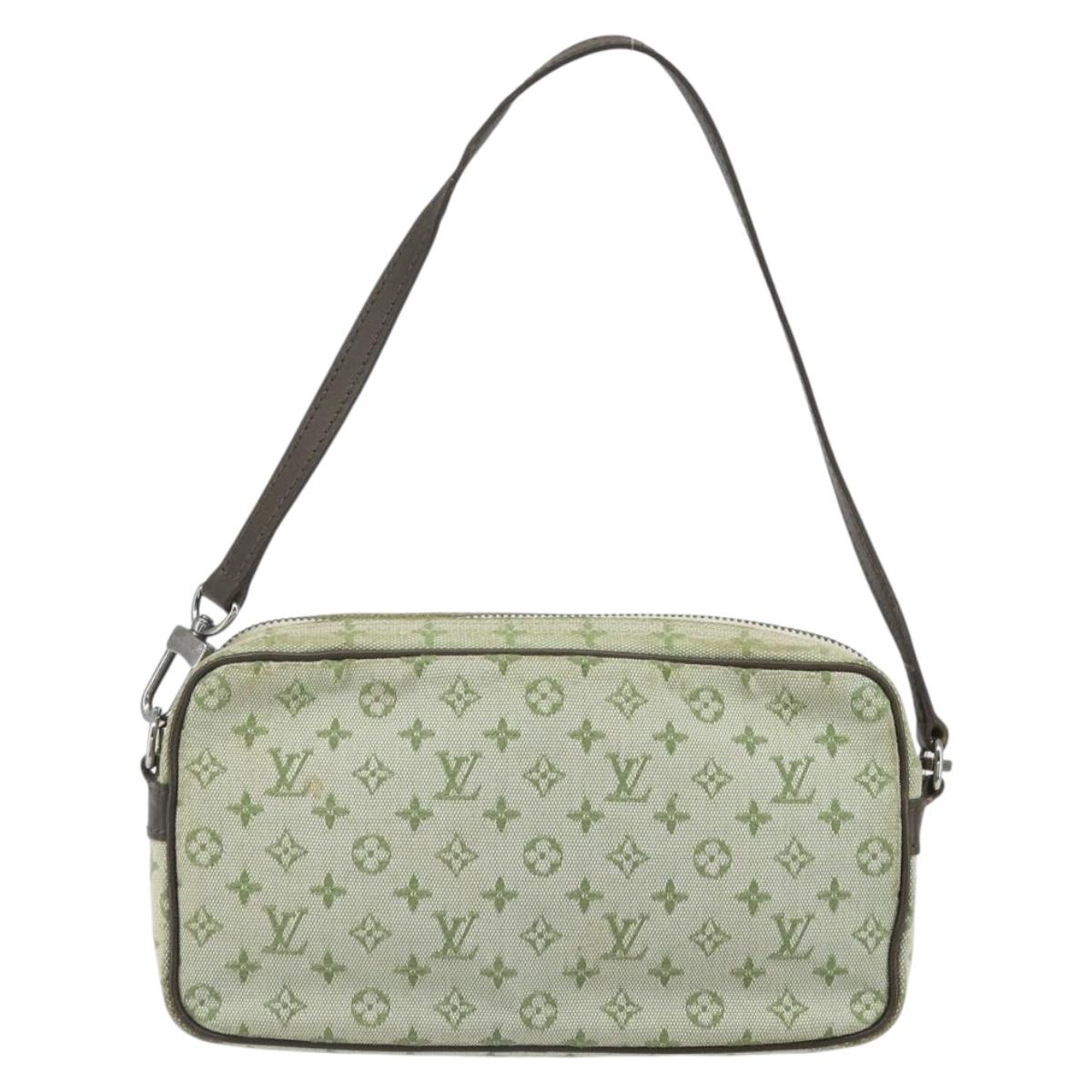LOUIS VUITTON Mini Tale de Fe Pochette Accessory Pouch Khaki M92274 Auth ep13094