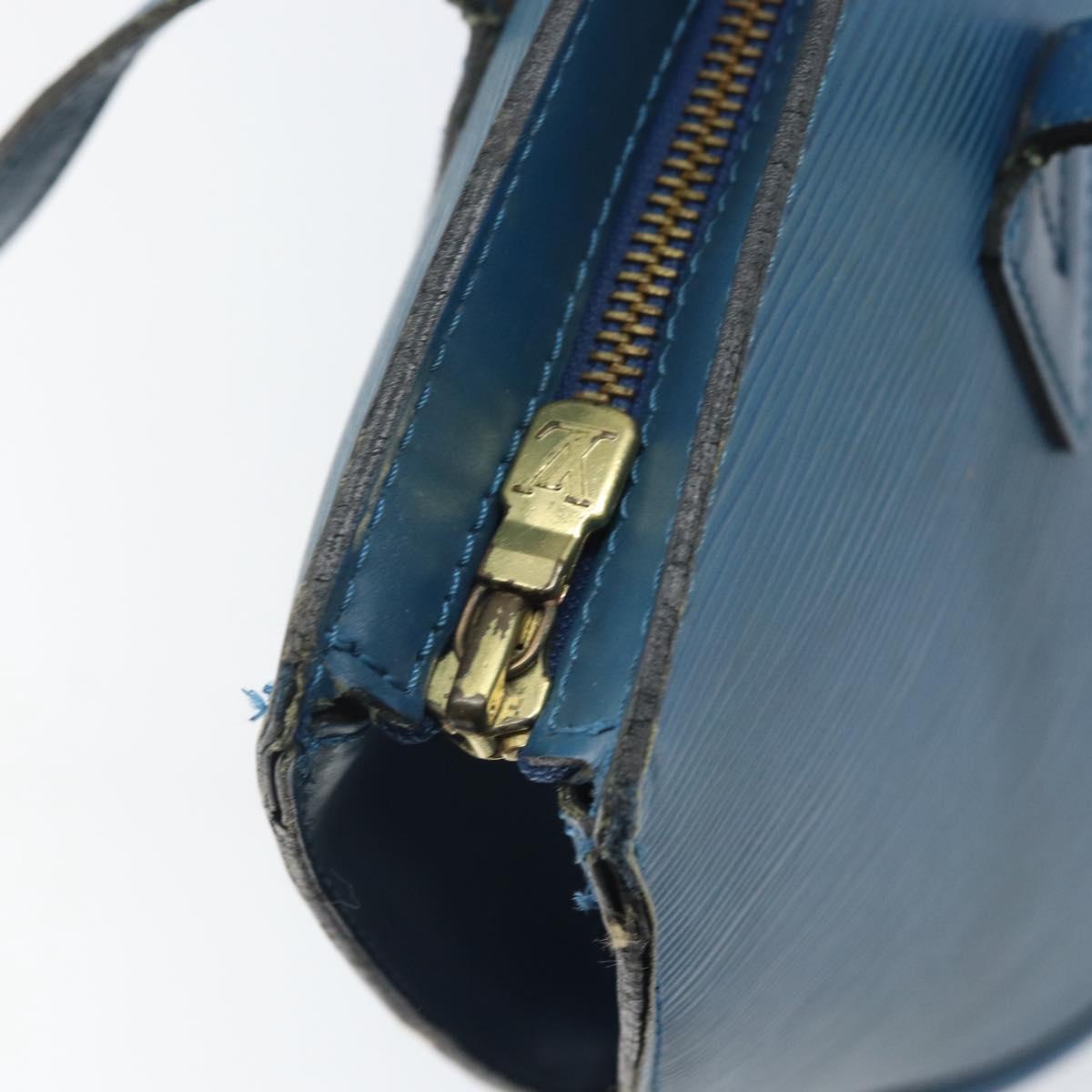 LOUIS VUITTON Epi Saint Jacques Shopping Shoulder Bag Blue M52275 Auth ep13153