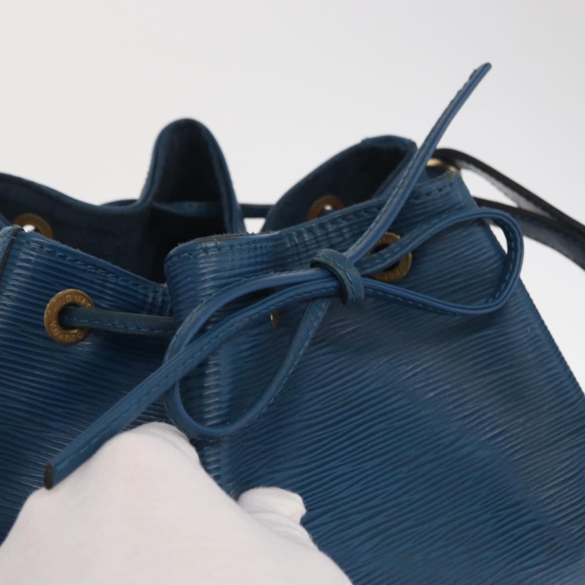 LOUIS VUITTON Epi Noe Shoulder Bag Toledo Blue M44005 LV Auth ep13154