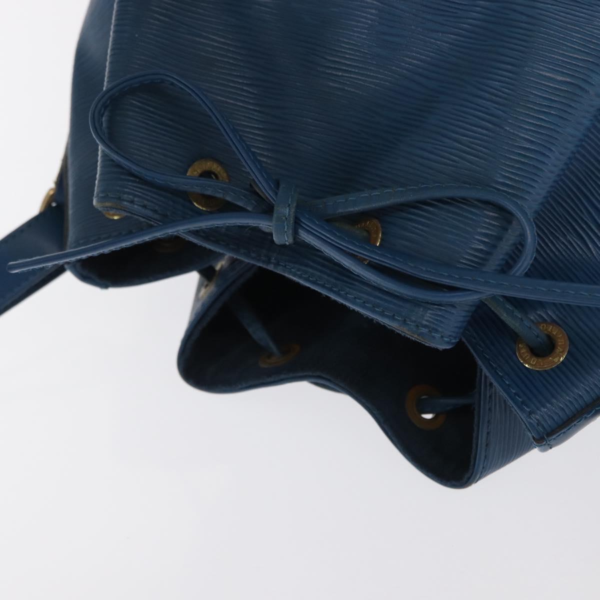 LOUIS VUITTON Epi Noe Shoulder Bag Toledo Blue M44005 LV Auth ep13154