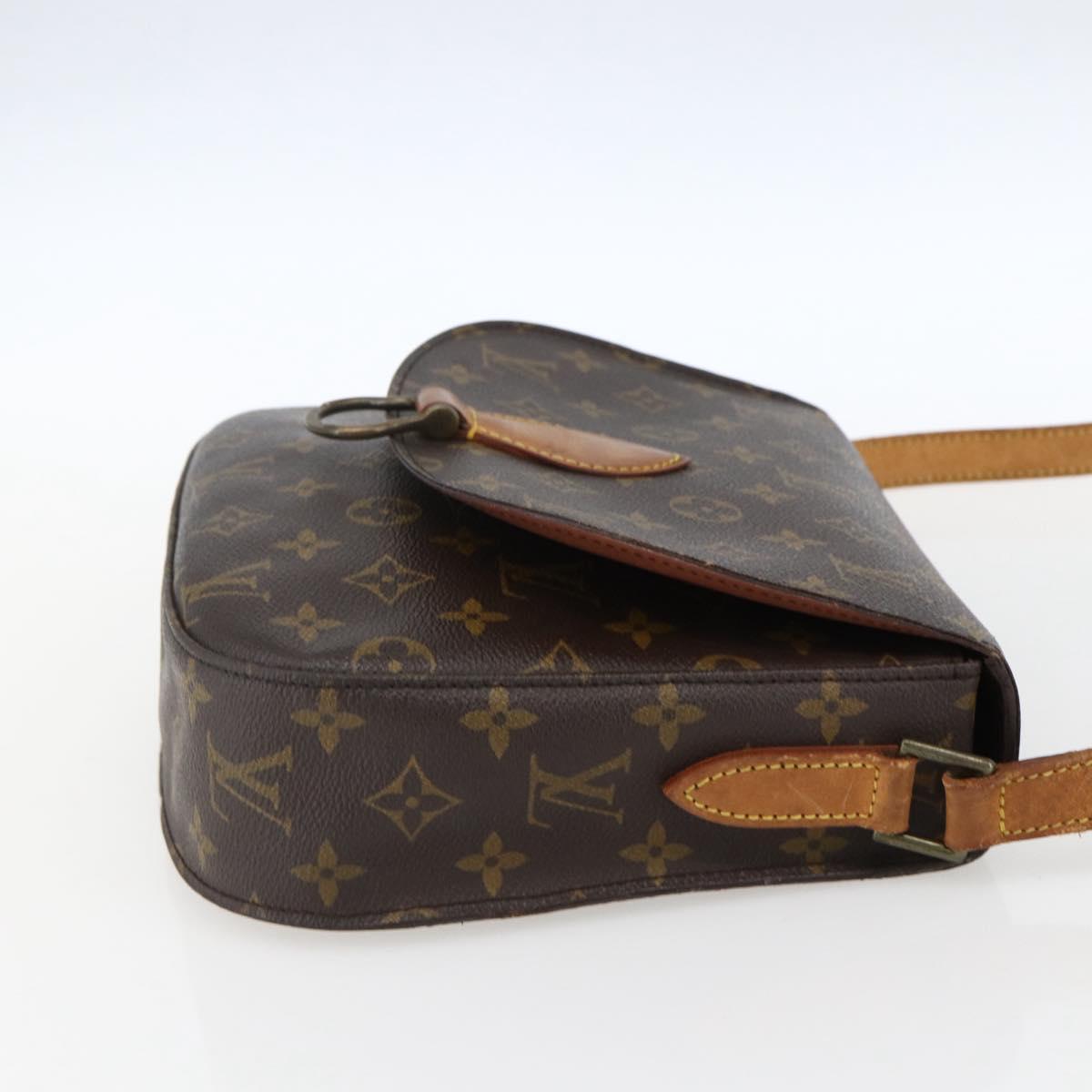 LOUIS VUITTON Monogram Saint Cloud GM Shoulder Bag M51242 LV Auth ep13188