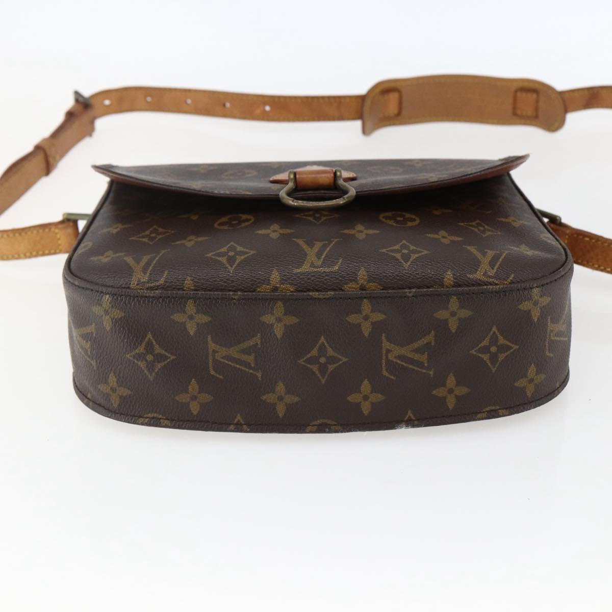 LOUIS VUITTON Monogram Saint Cloud GM Shoulder Bag M51242 LV Auth ep13188