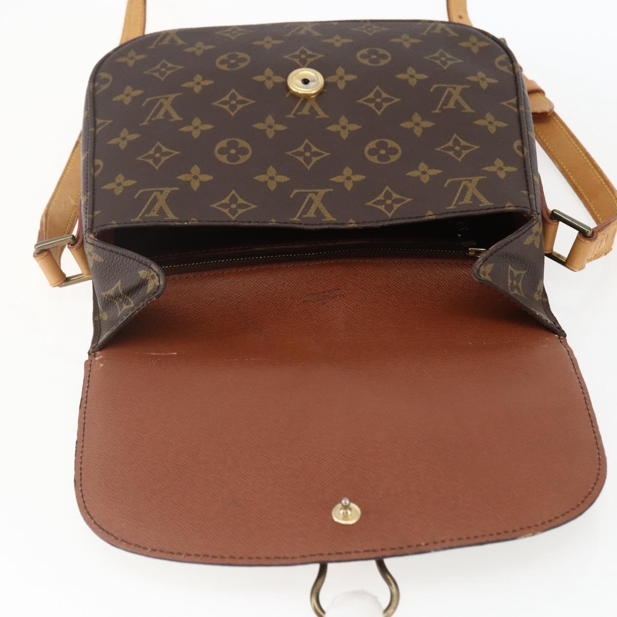 LOUIS VUITTON Monogram Saint Cloud GM Shoulder Bag M51242 LV Auth ep13201