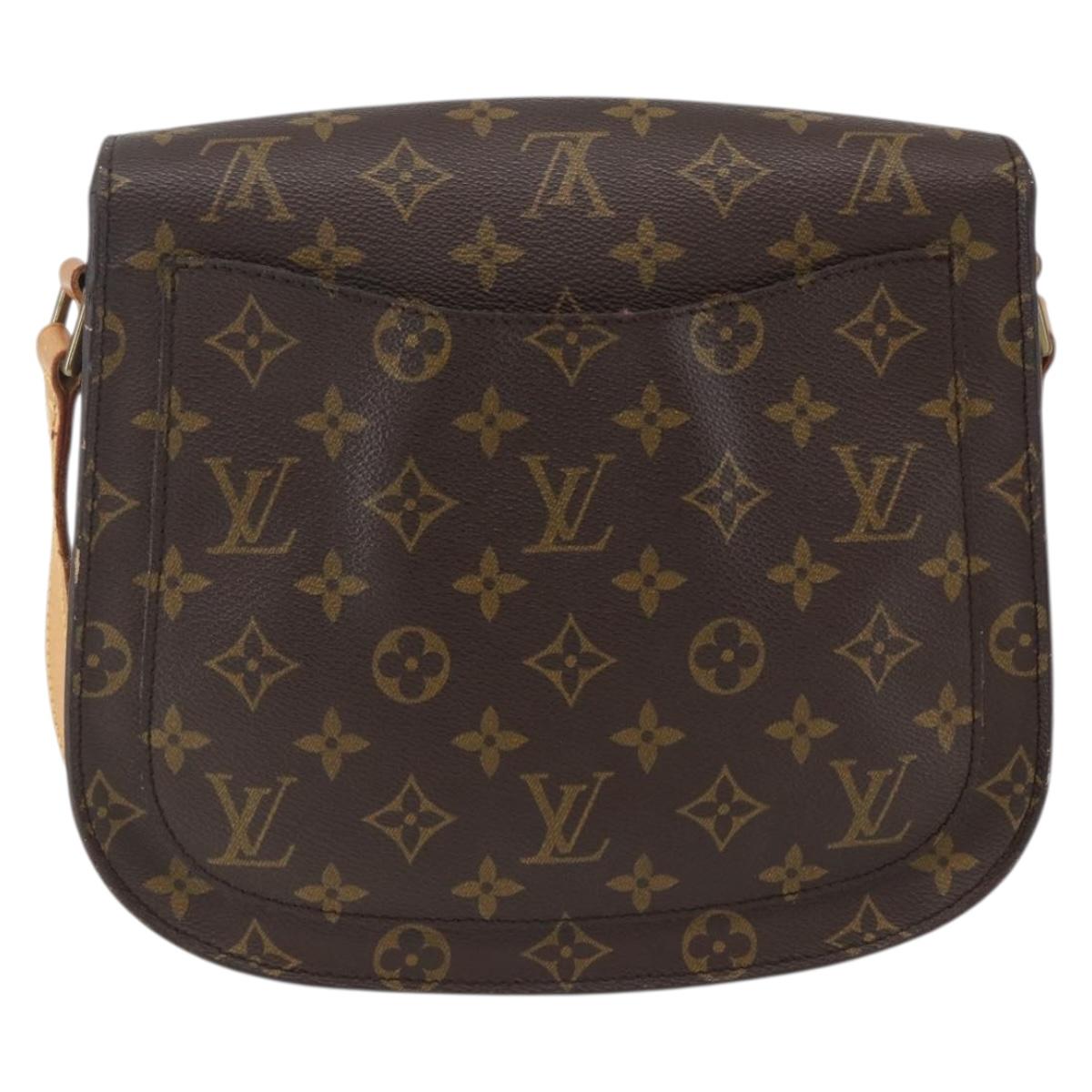 LOUIS VUITTON Monogram Saint Cloud GM Shoulder Bag M51242 LV Auth ep13201
