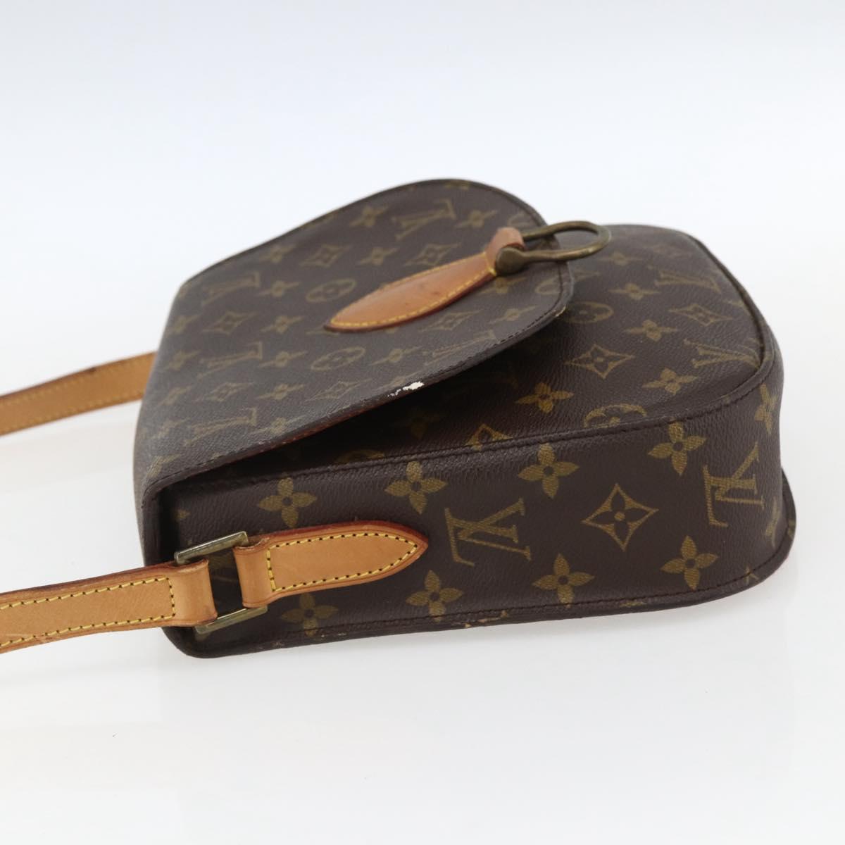 LOUIS VUITTON Monogram Saint Cloud GM Shoulder Bag M51242 LV Auth ep13201